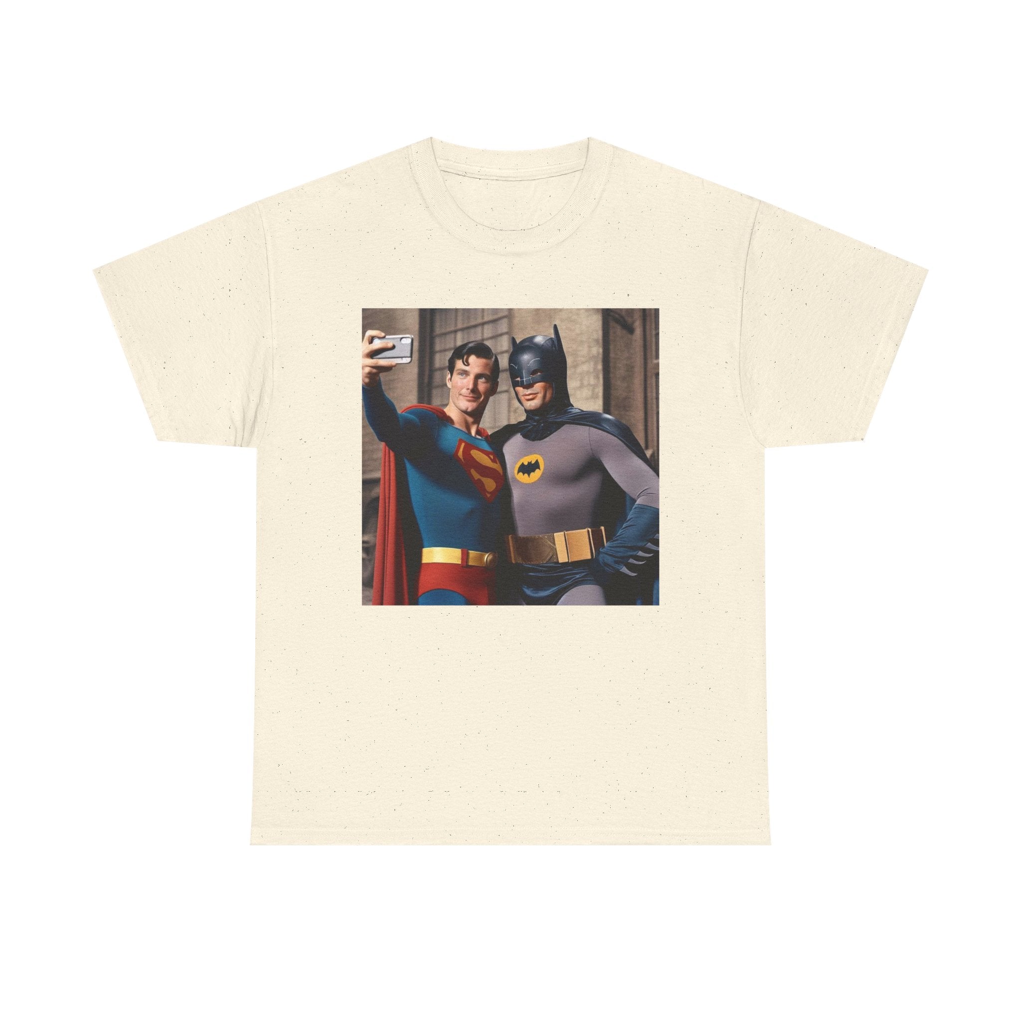 Retro Superhero Selfie - T shirt
