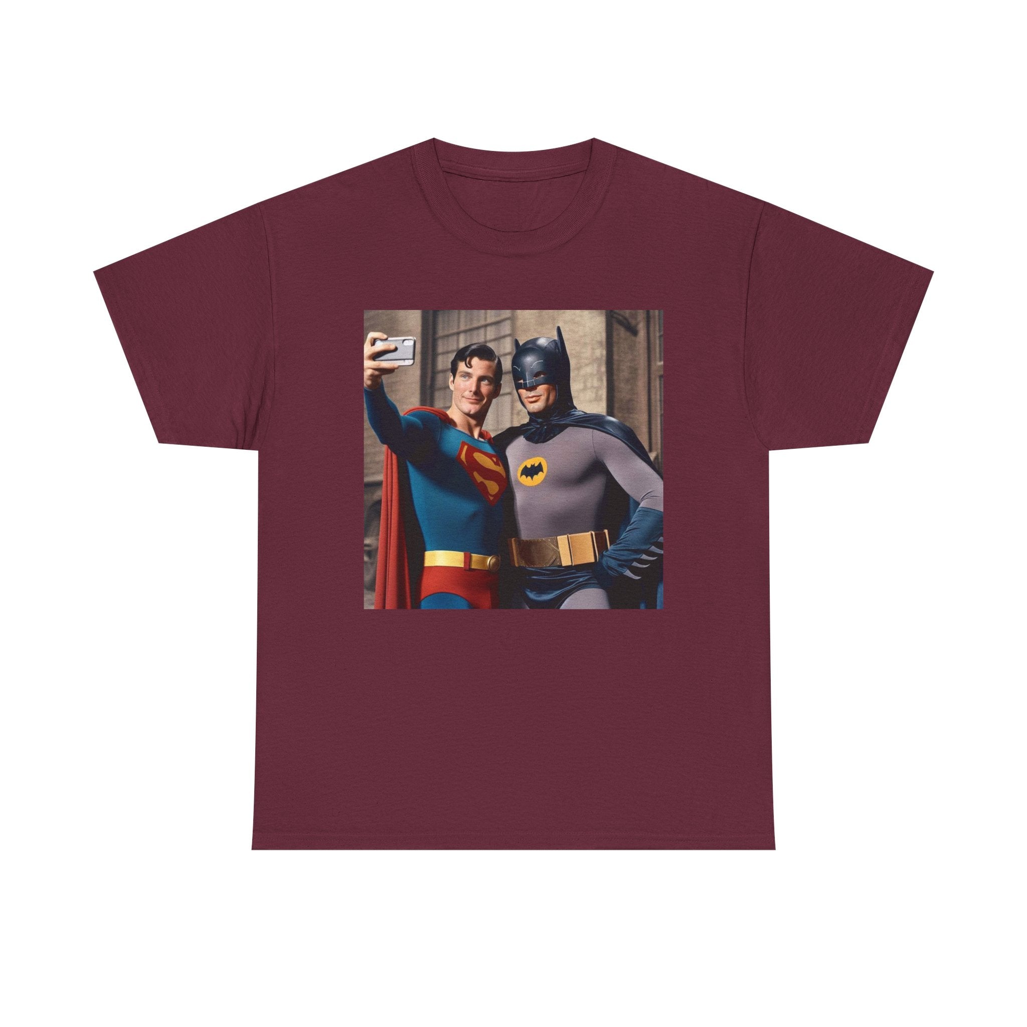 Retro Superhero Selfie - T shirt
