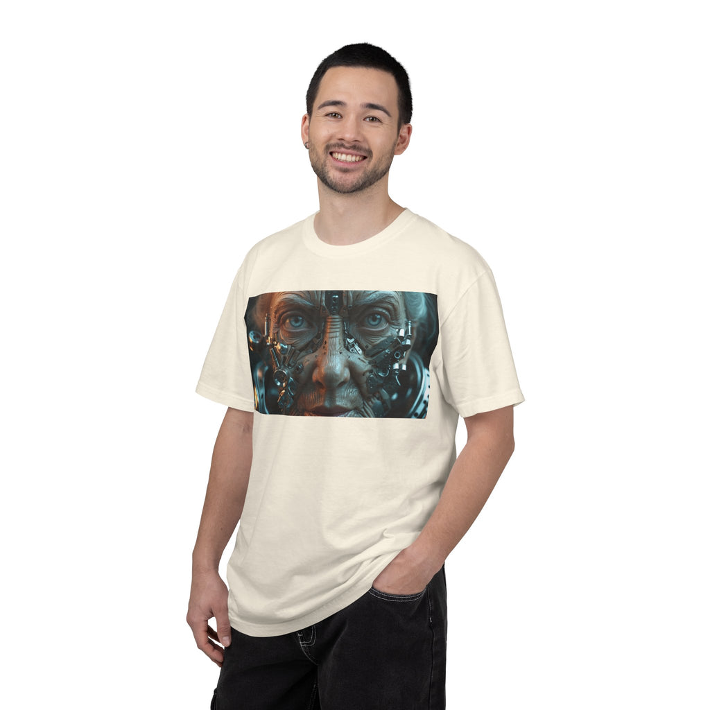 Cybernetic Old Face —T‑Shirt