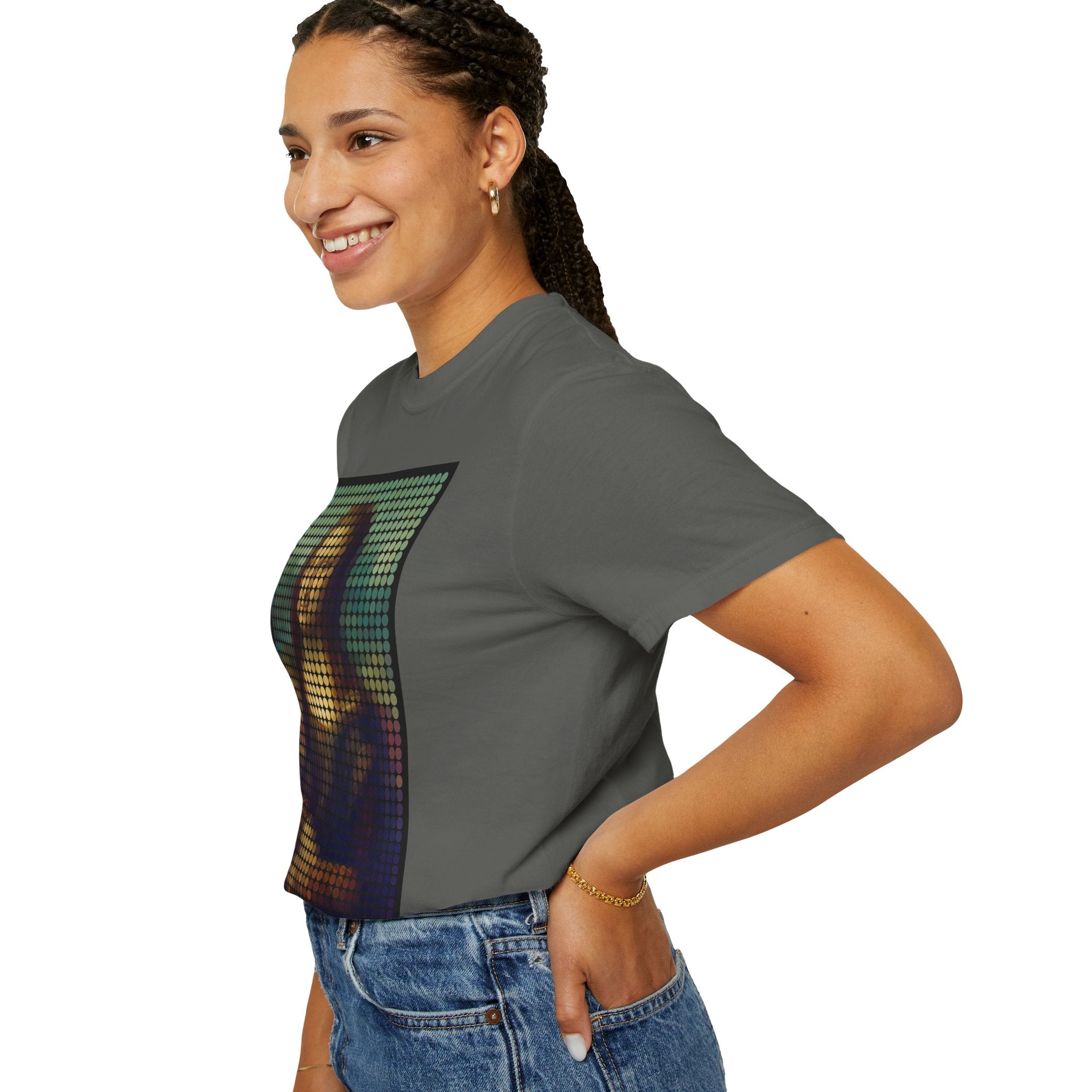 Mona Lisa Pixel Art — T-Shirt