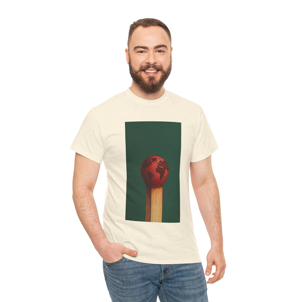Matchstick Earth — T‑Shirt
