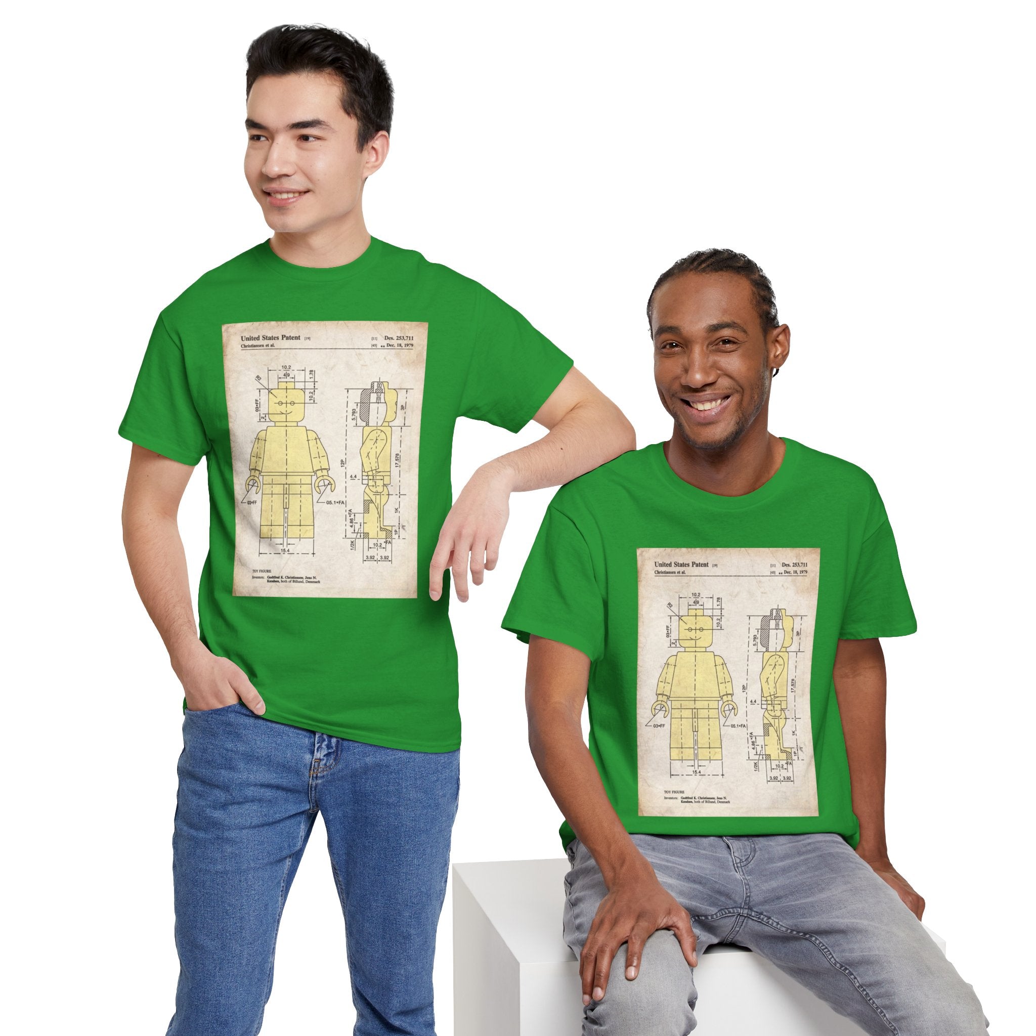 Lego Minifigure Patent — T‑Shirt