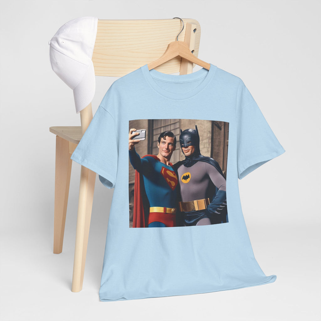 Retro Superhero Selfie - T shirt