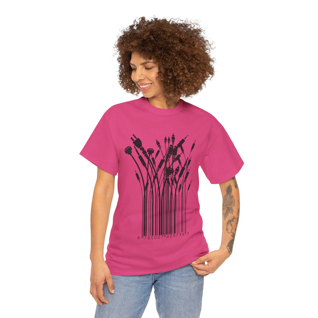 Barcode Wildflowers — T-Shirt