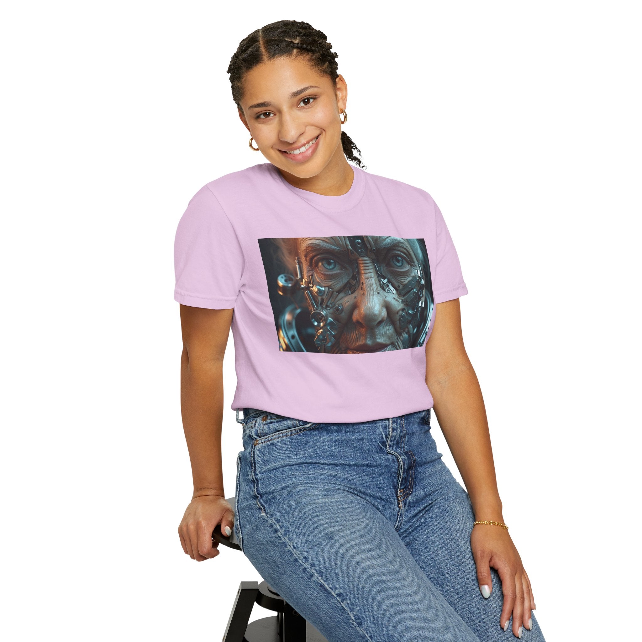 Cybernetic Old Face —T‑Shirt