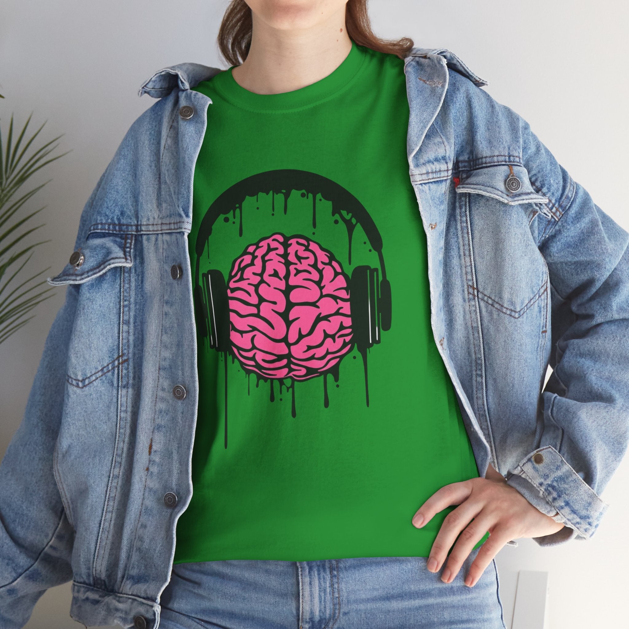 Music Lover Dripping Brain — T-Shirt