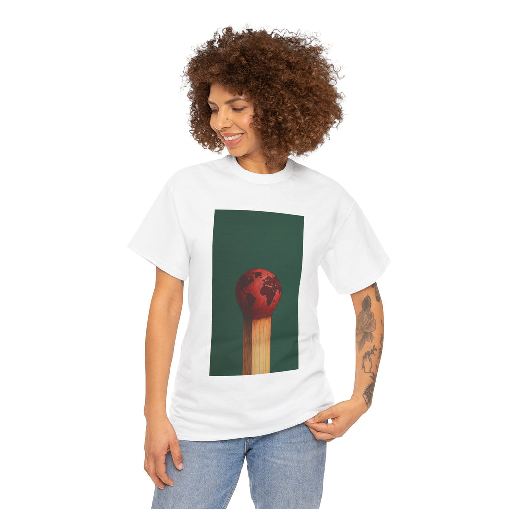 Matchstick Earth — T‑Shirt