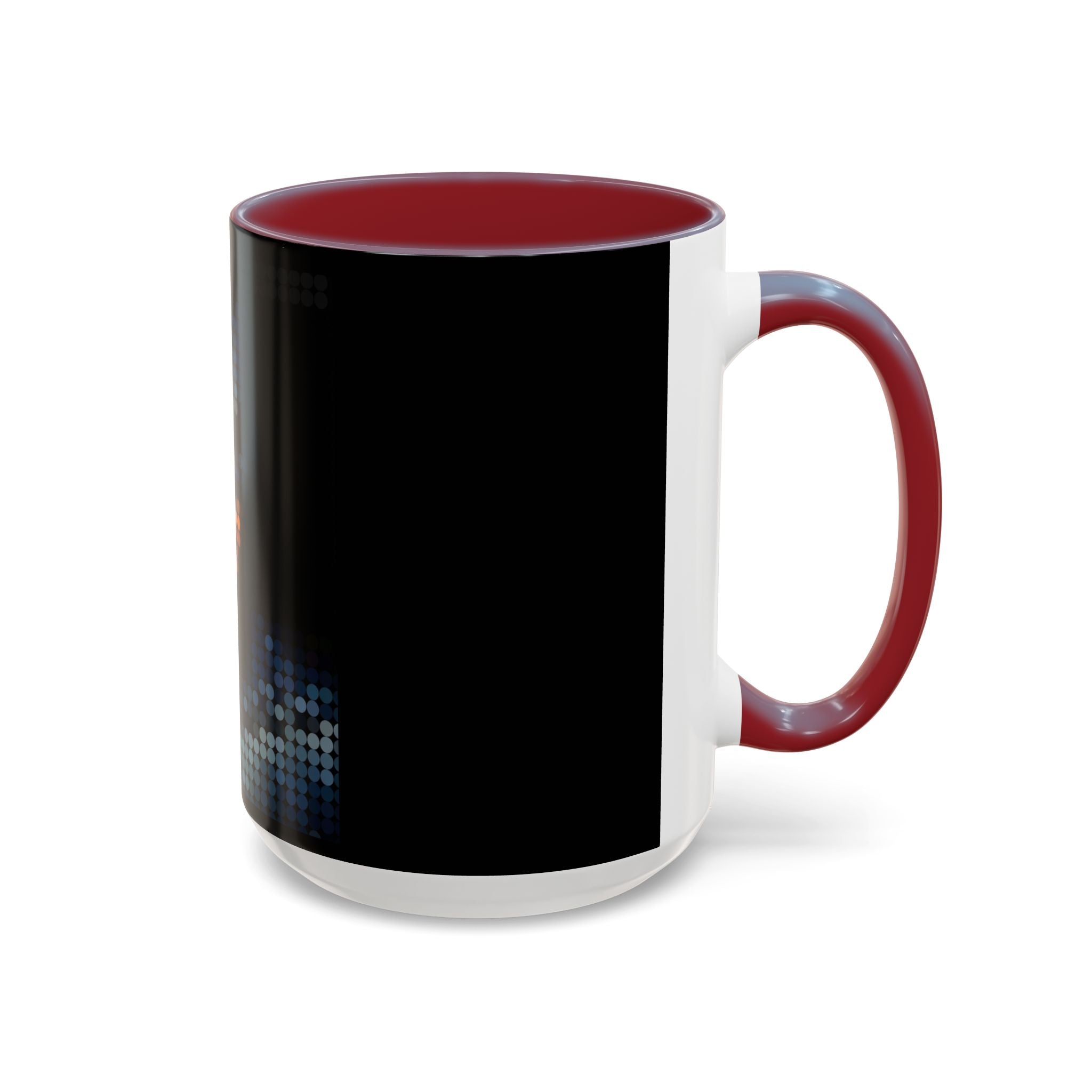 Pixel Art Dark Knight — Coffee Mug