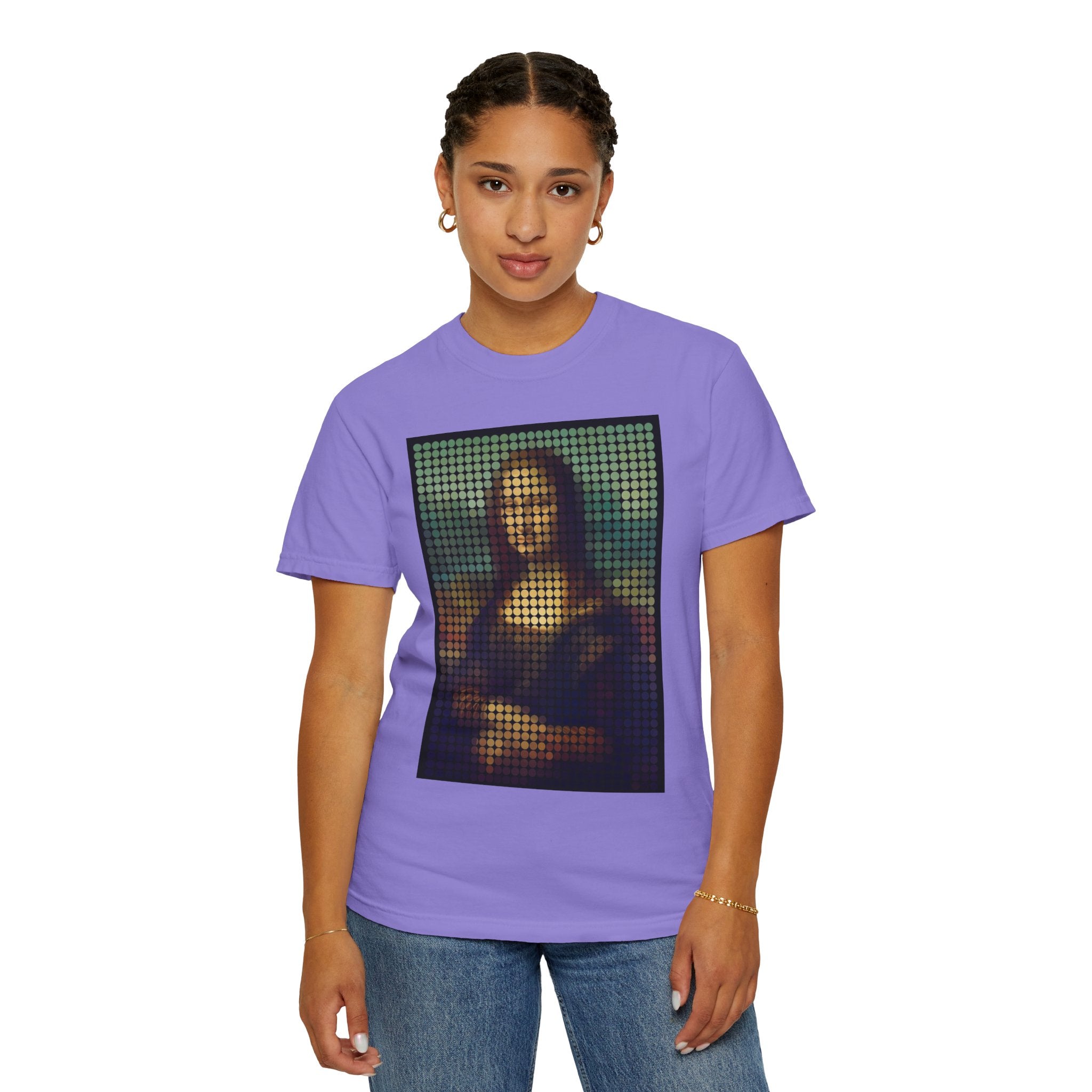 Mona Lisa Pixel Art — T-Shirt