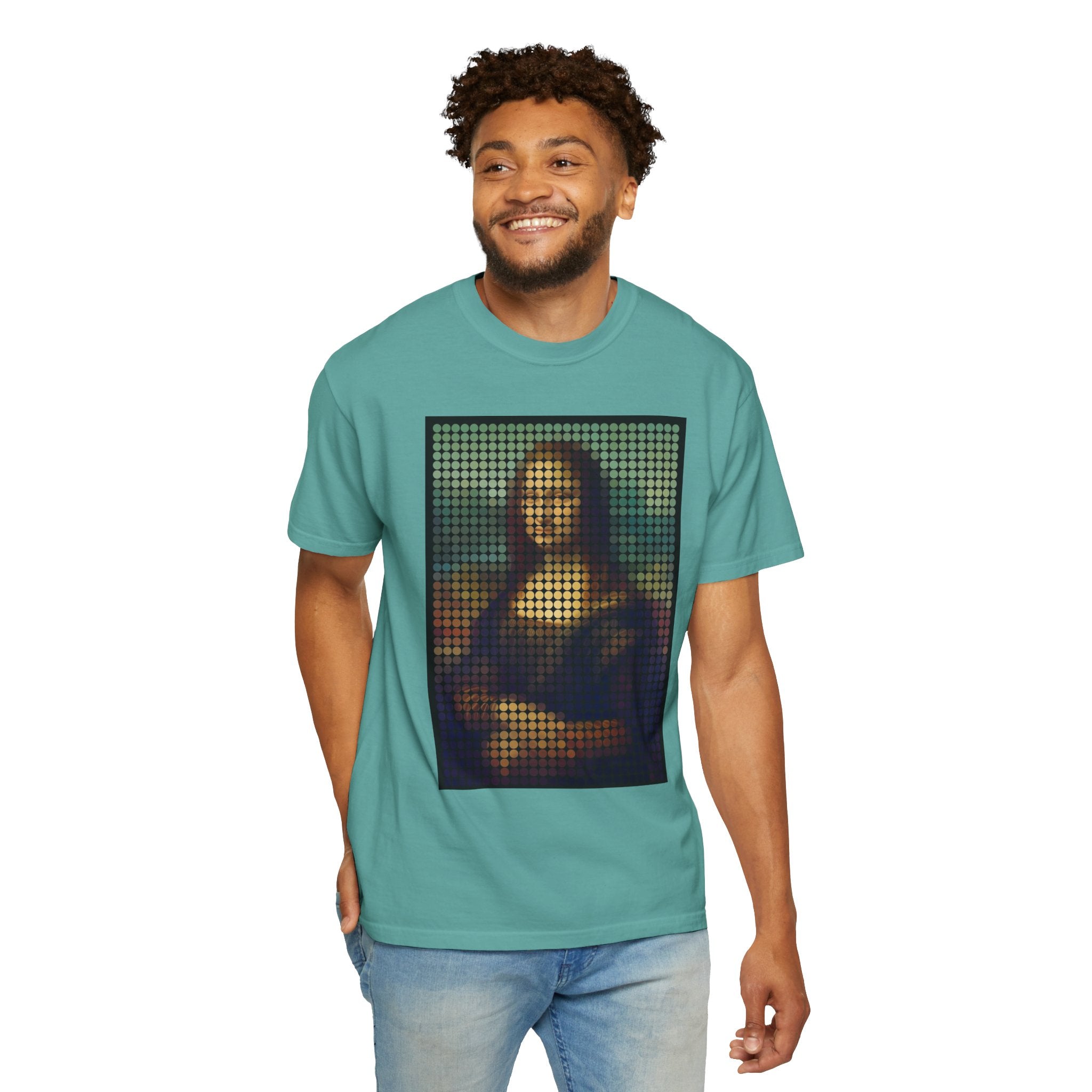 Mona Lisa Pixel Art — T-Shirt