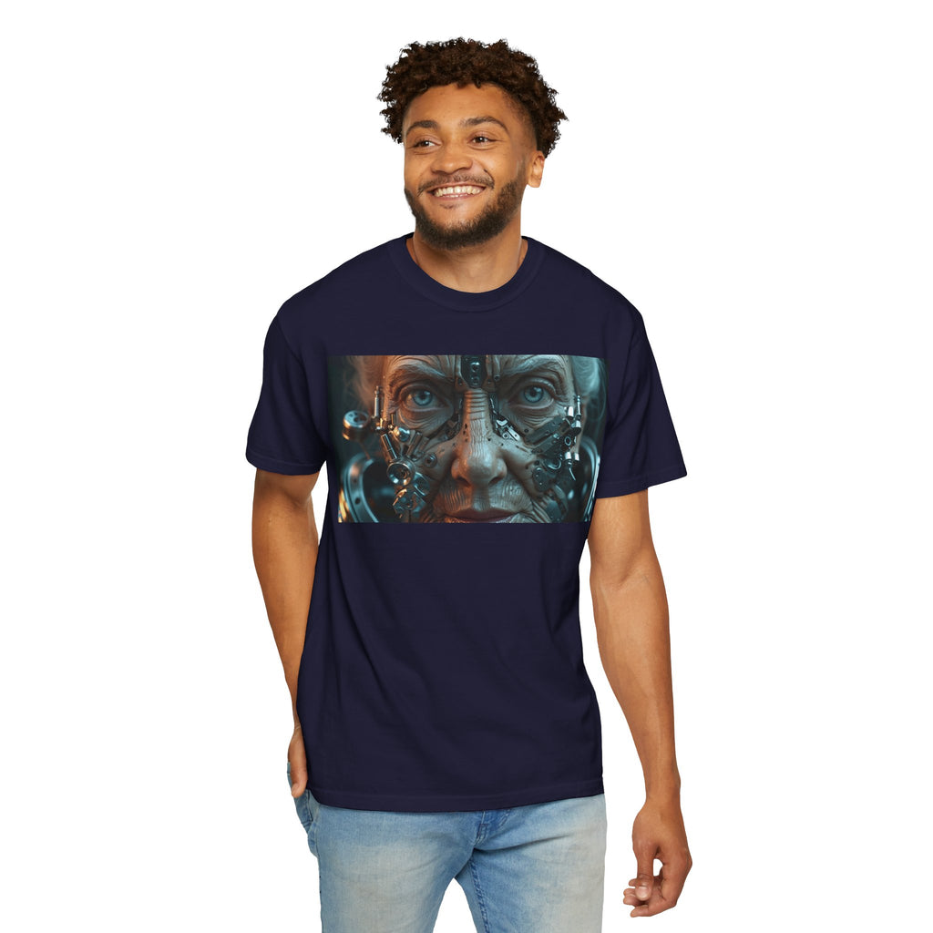 Cybernetic Old Face —T‑Shirt