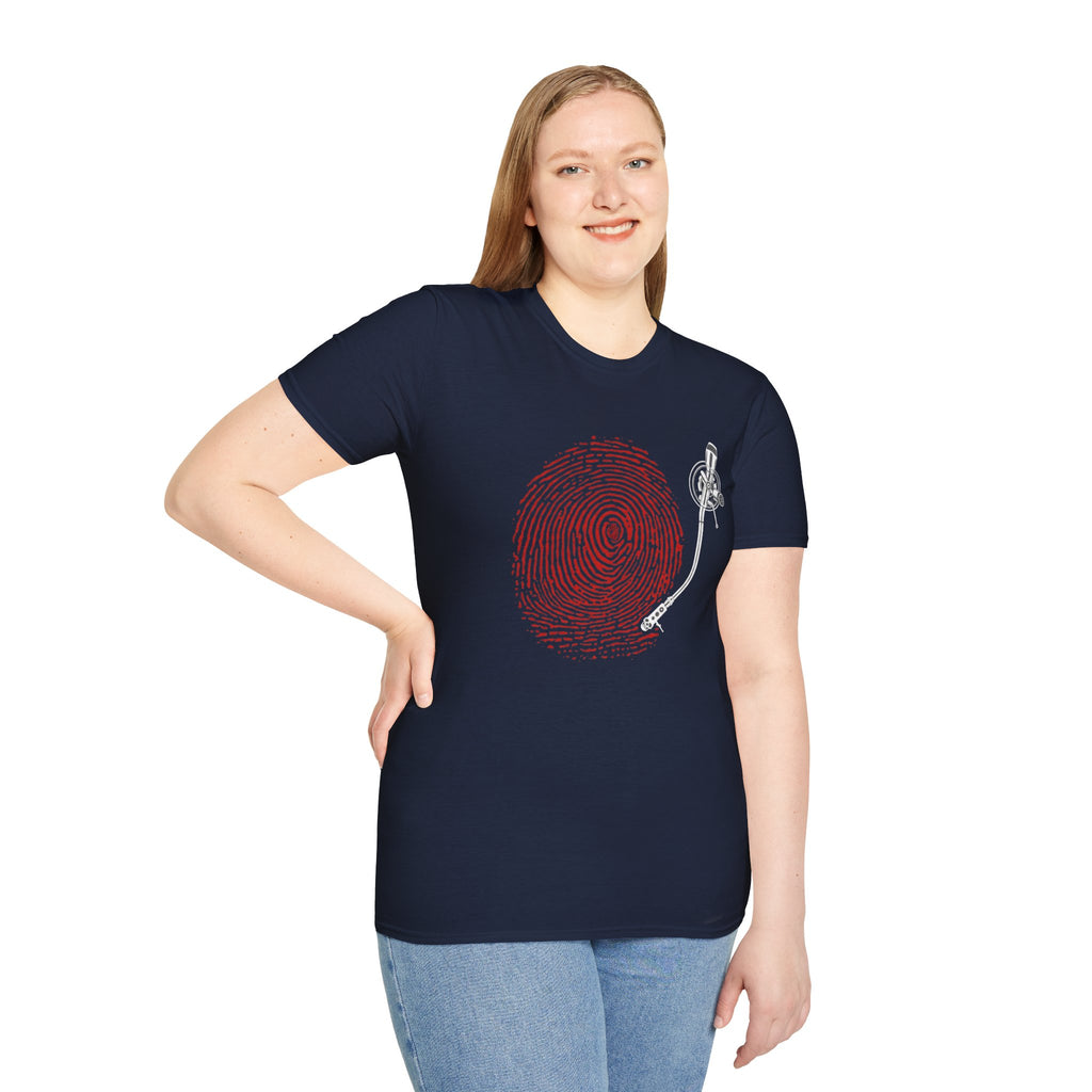 Fingerprint Turntable — T-Shirt