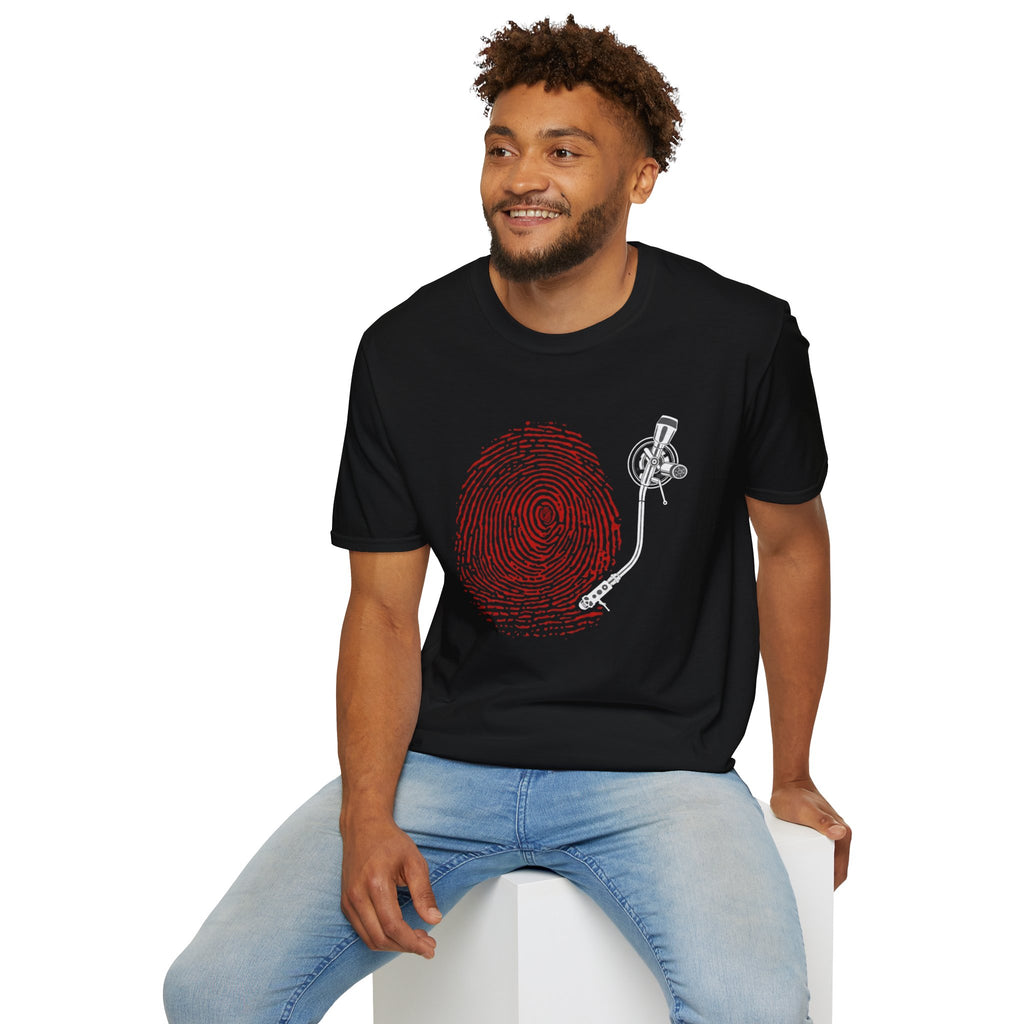 Fingerprint Turntable — T-Shirt
