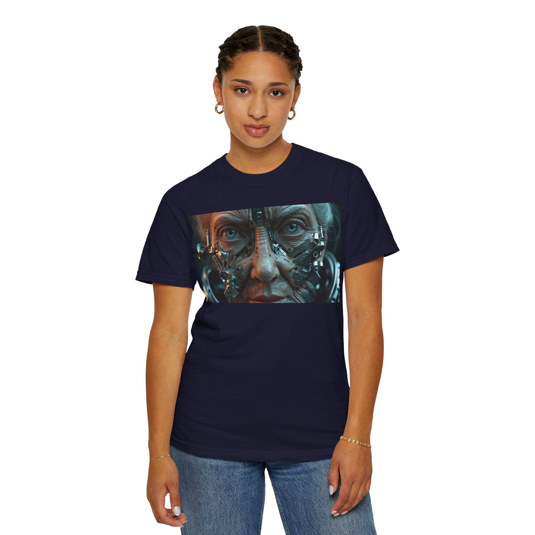 Cybernetic Old Face —T‑Shirt