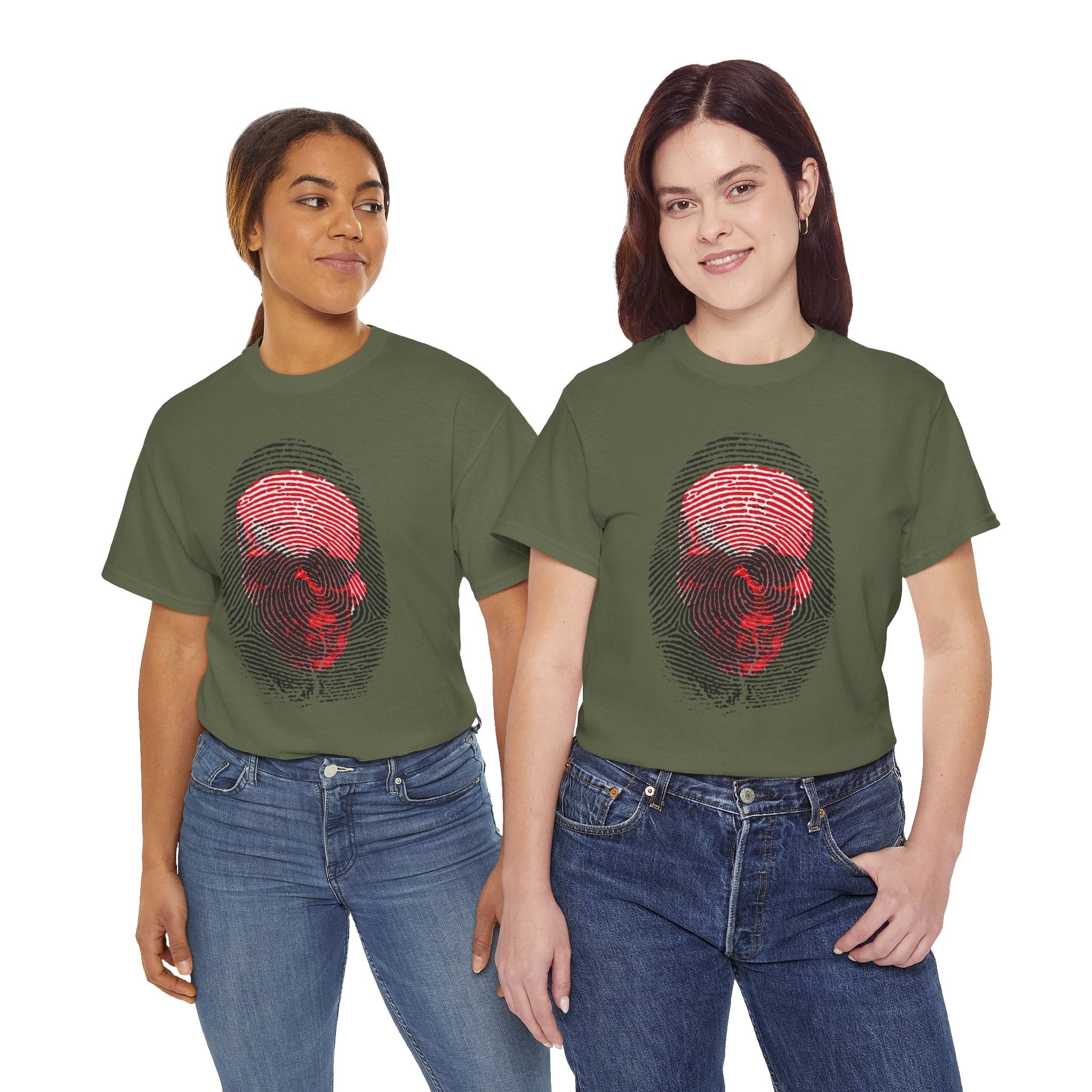 Skull Fingerprint — T-Shirt