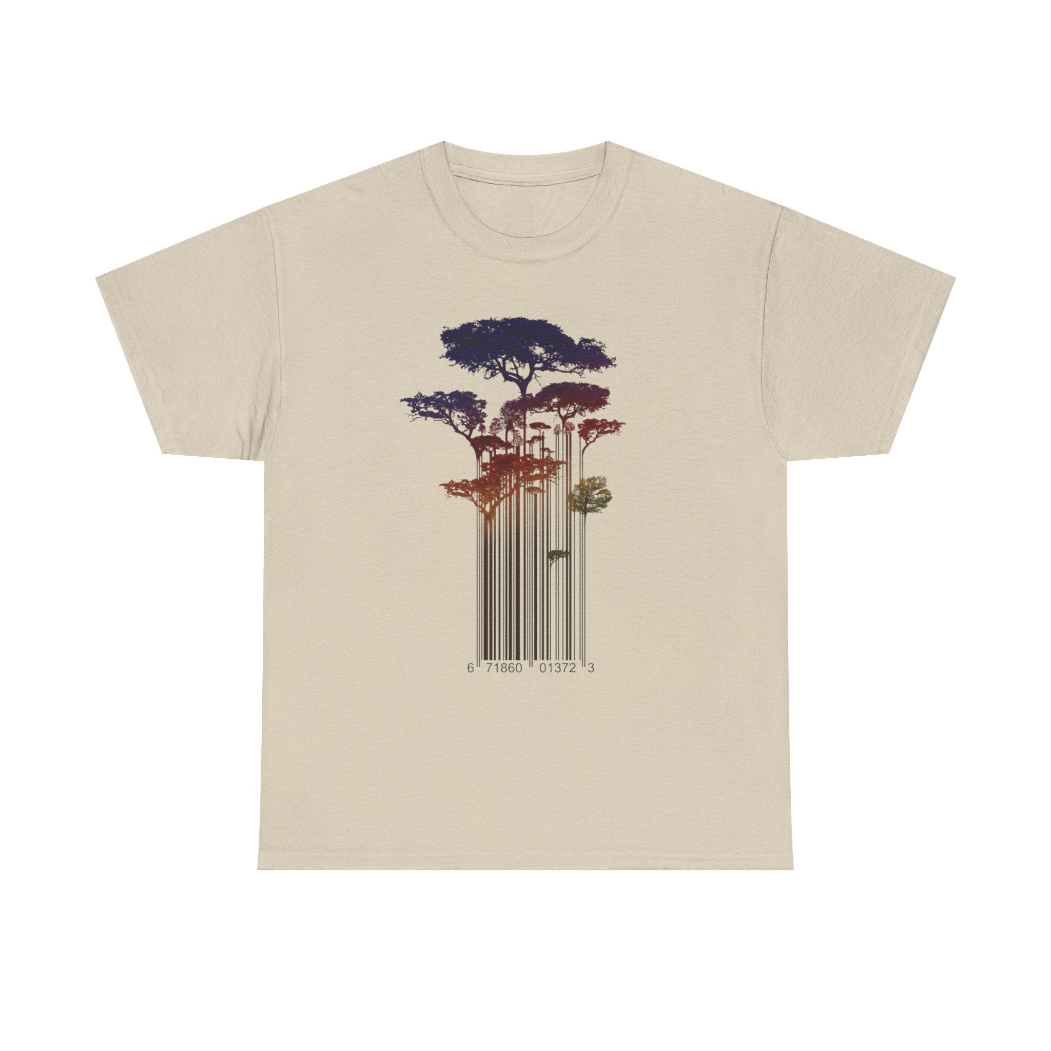 Tree Barcode — T-Shirt