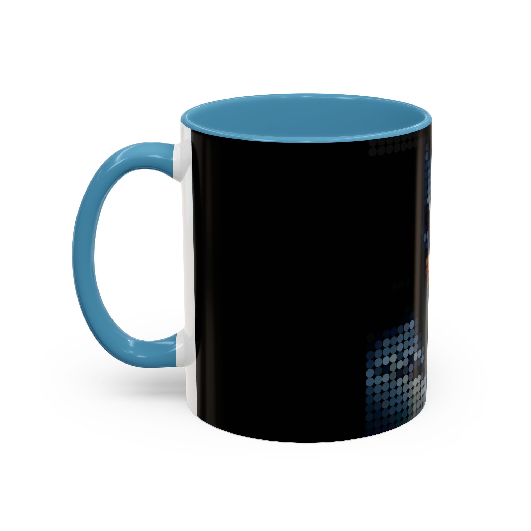 Pixel Art Dark Knight — Coffee Mug