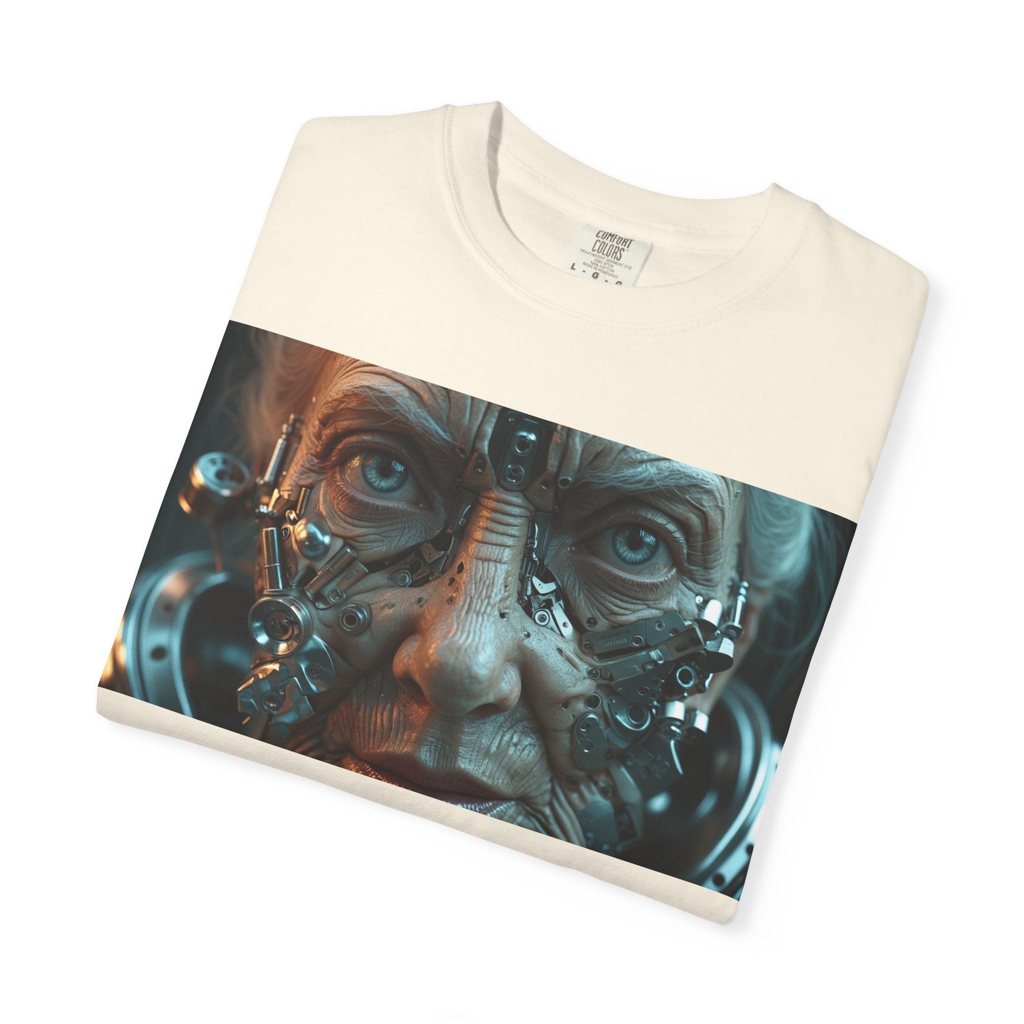 Cybernetic Old Face —T‑Shirt