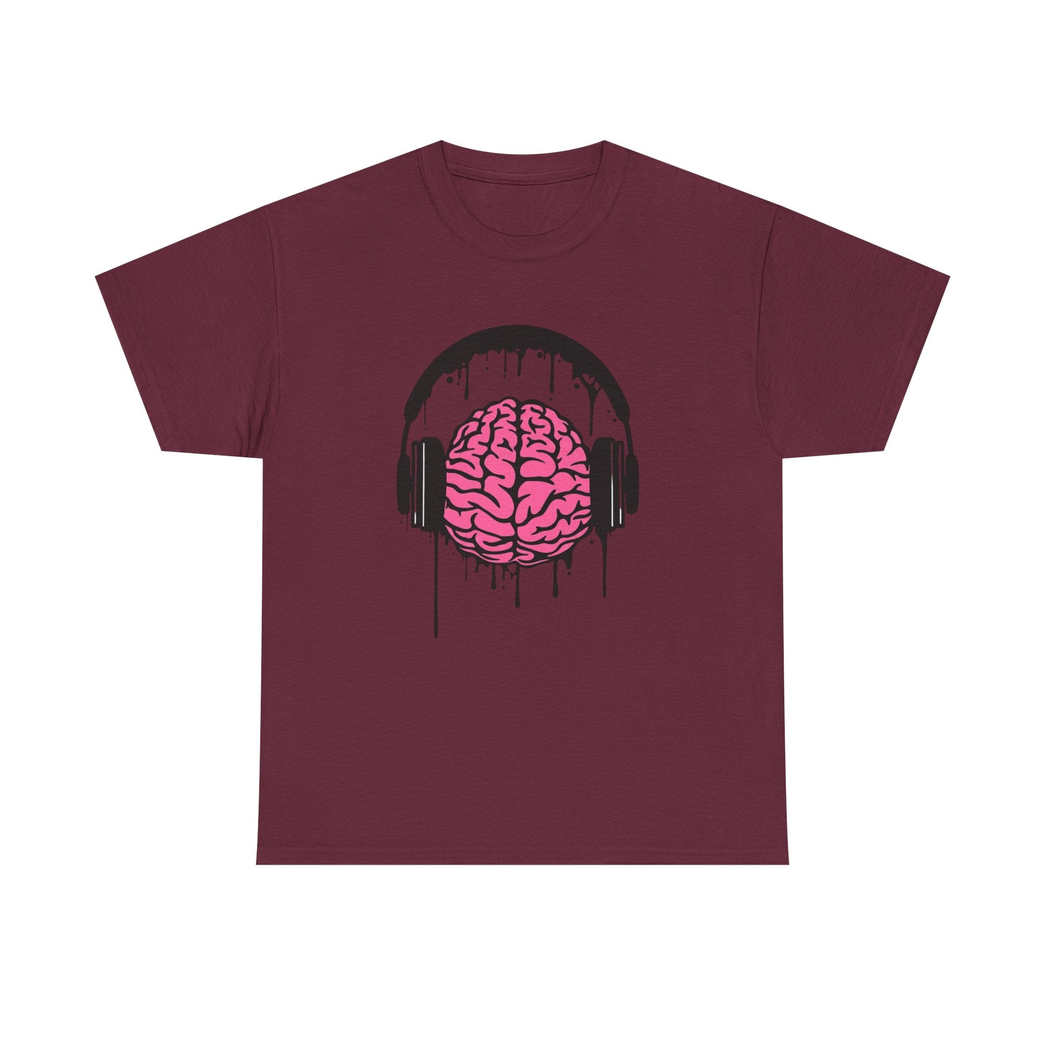 Music Lover Dripping Brain — T-Shirt