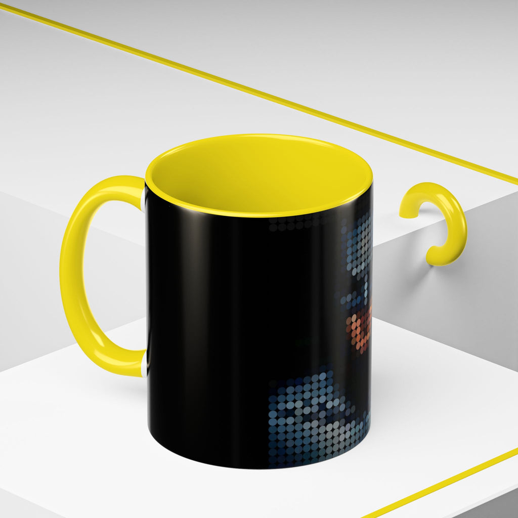 Pixel Art Dark Knight — Coffee Mug