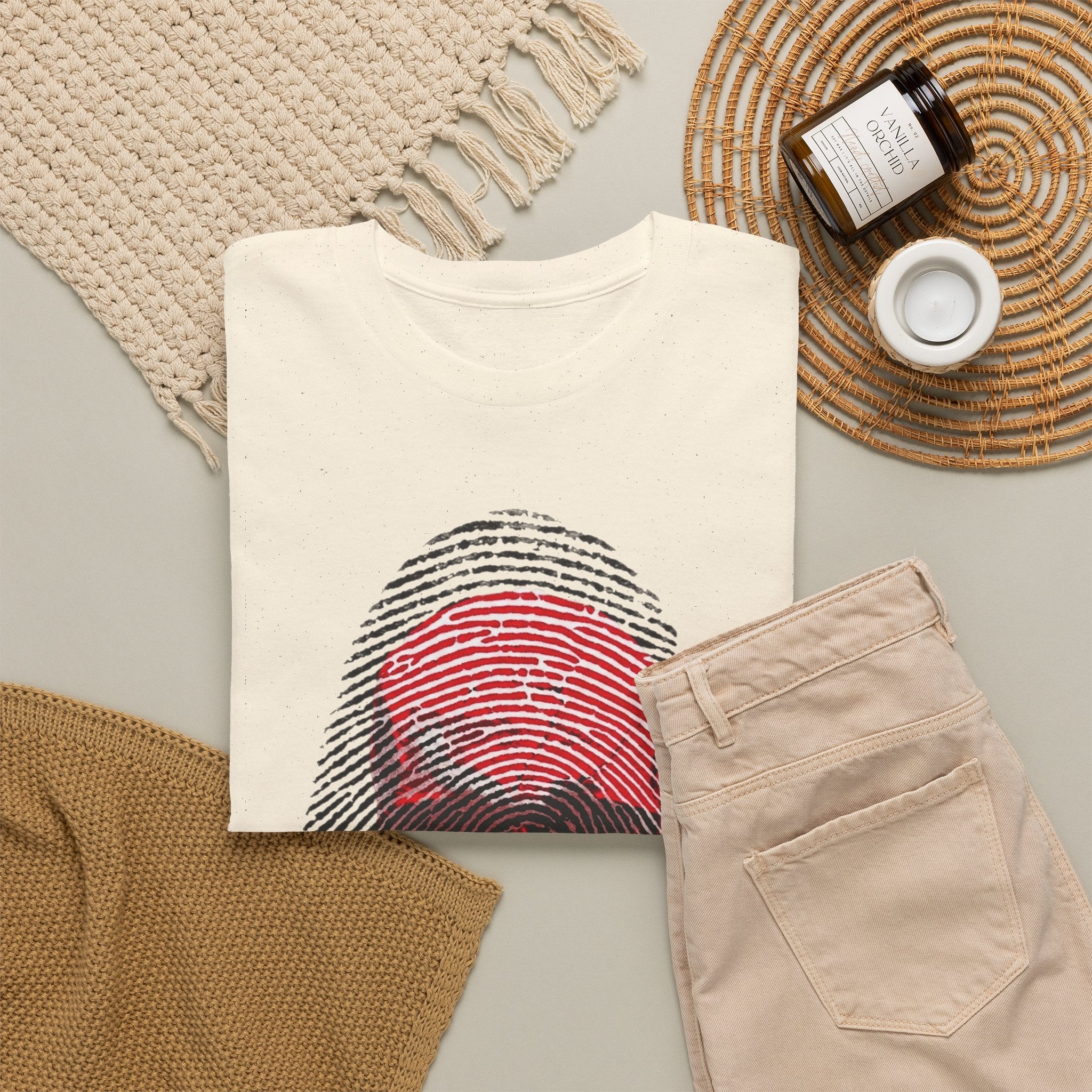 Skull Fingerprint — T-Shirt