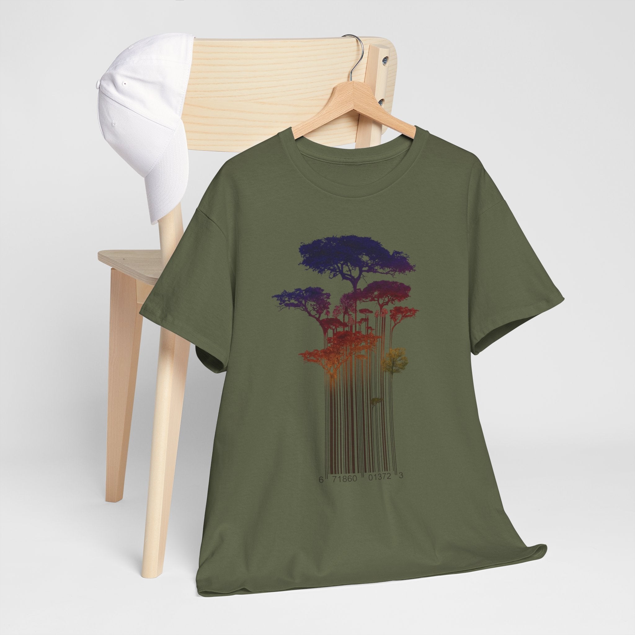 Tree Barcode — T-Shirt