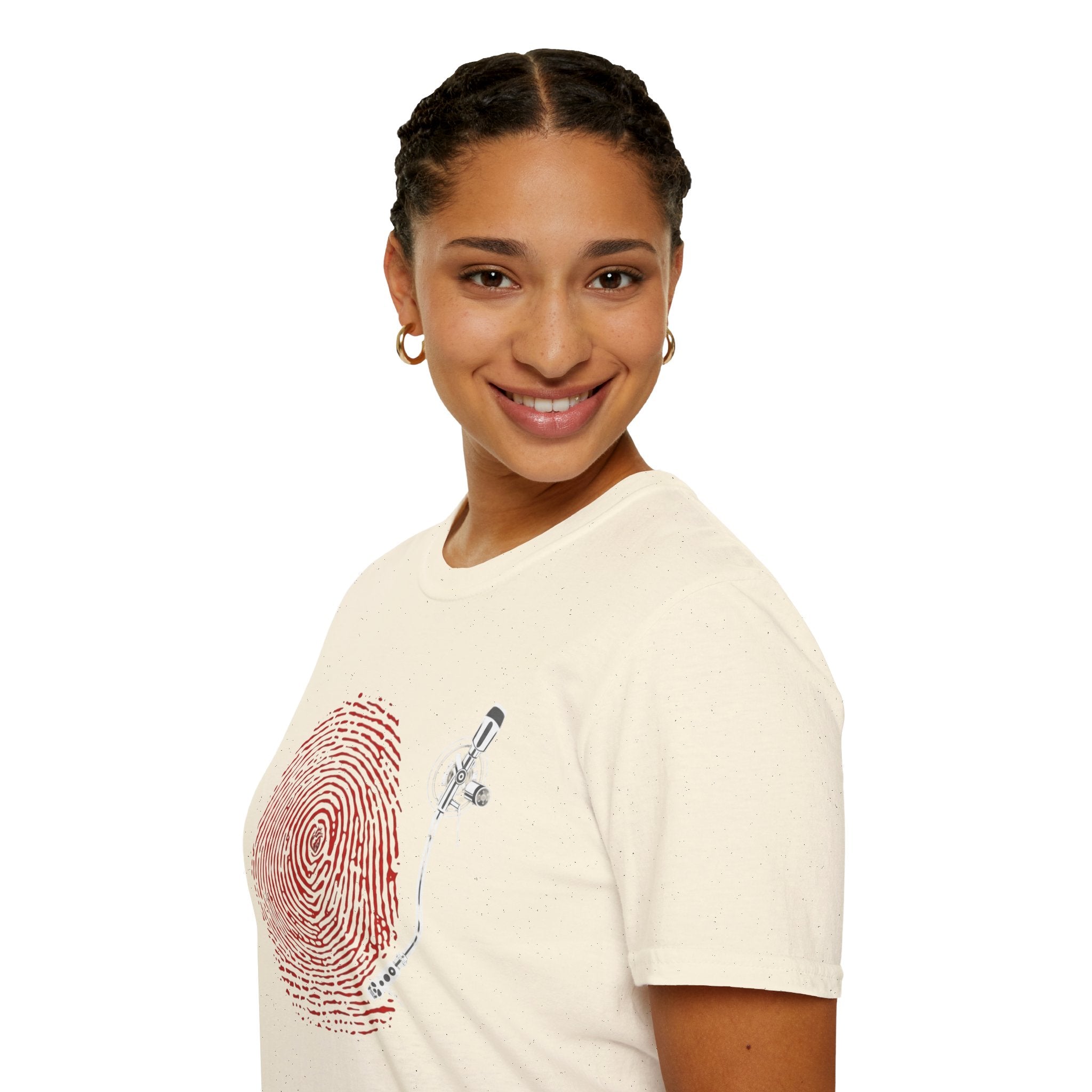 Fingerprint Turntable — T-Shirt