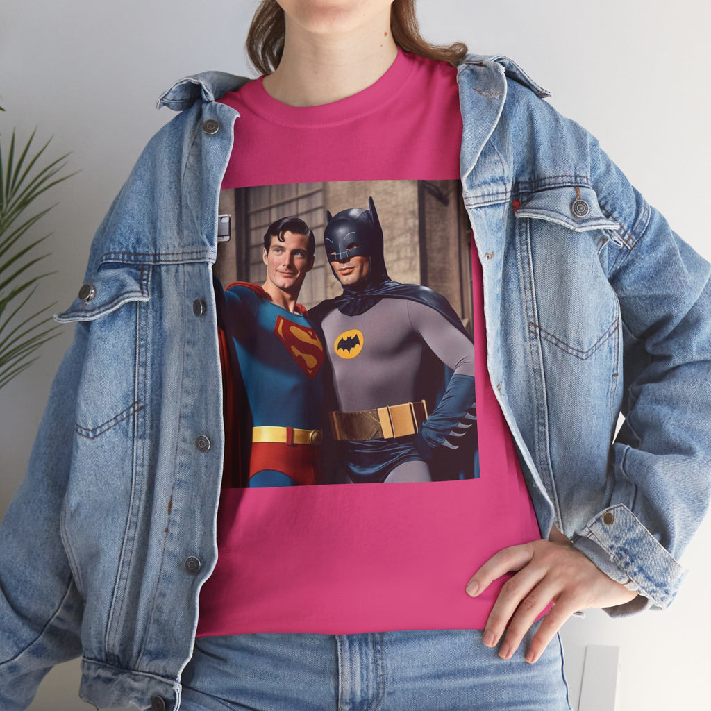 Retro Superhero Selfie - T shirt