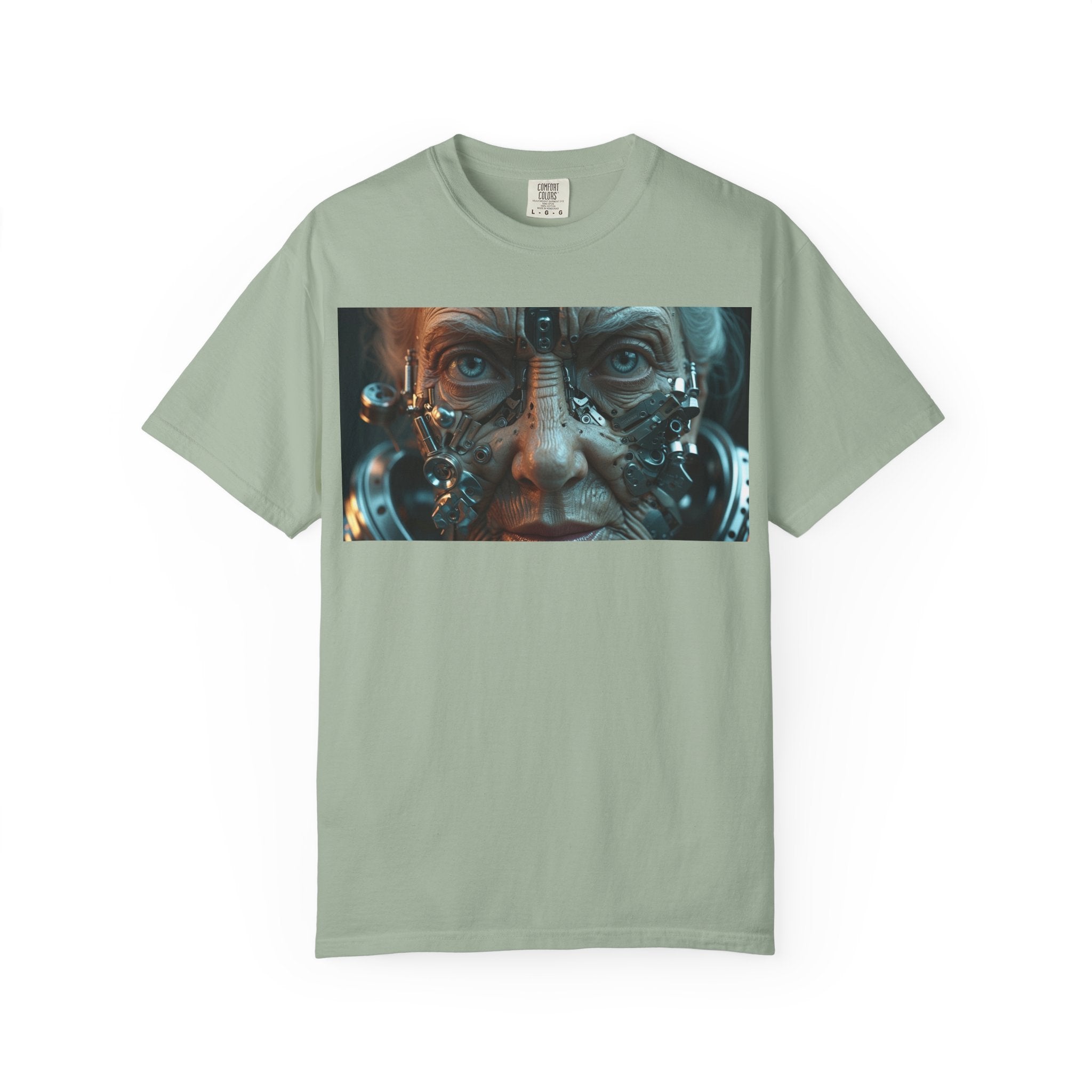 Cybernetic Old Face —T‑Shirt