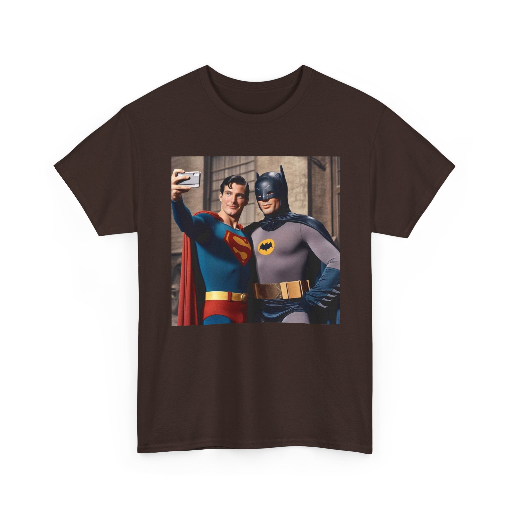 Retro Superhero Selfie - T shirt