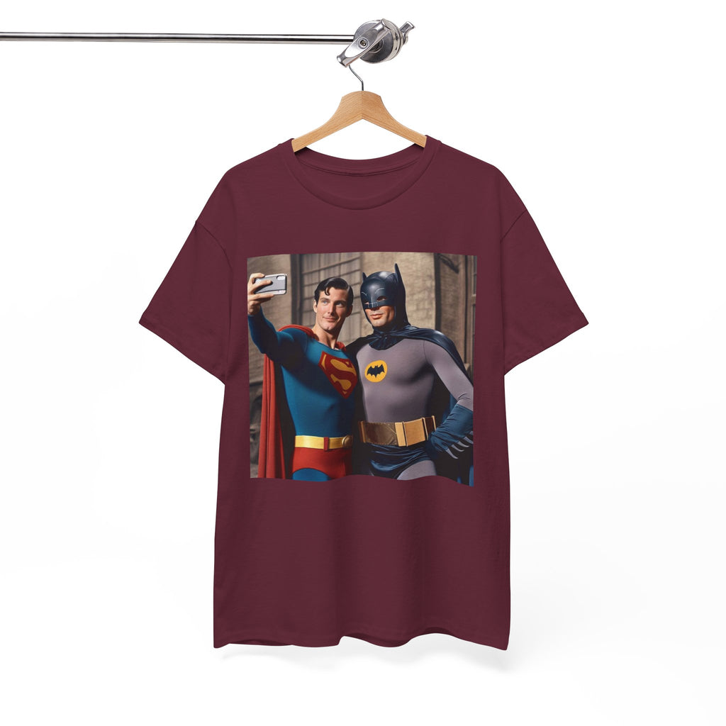 Retro Superhero Selfie - T shirt
