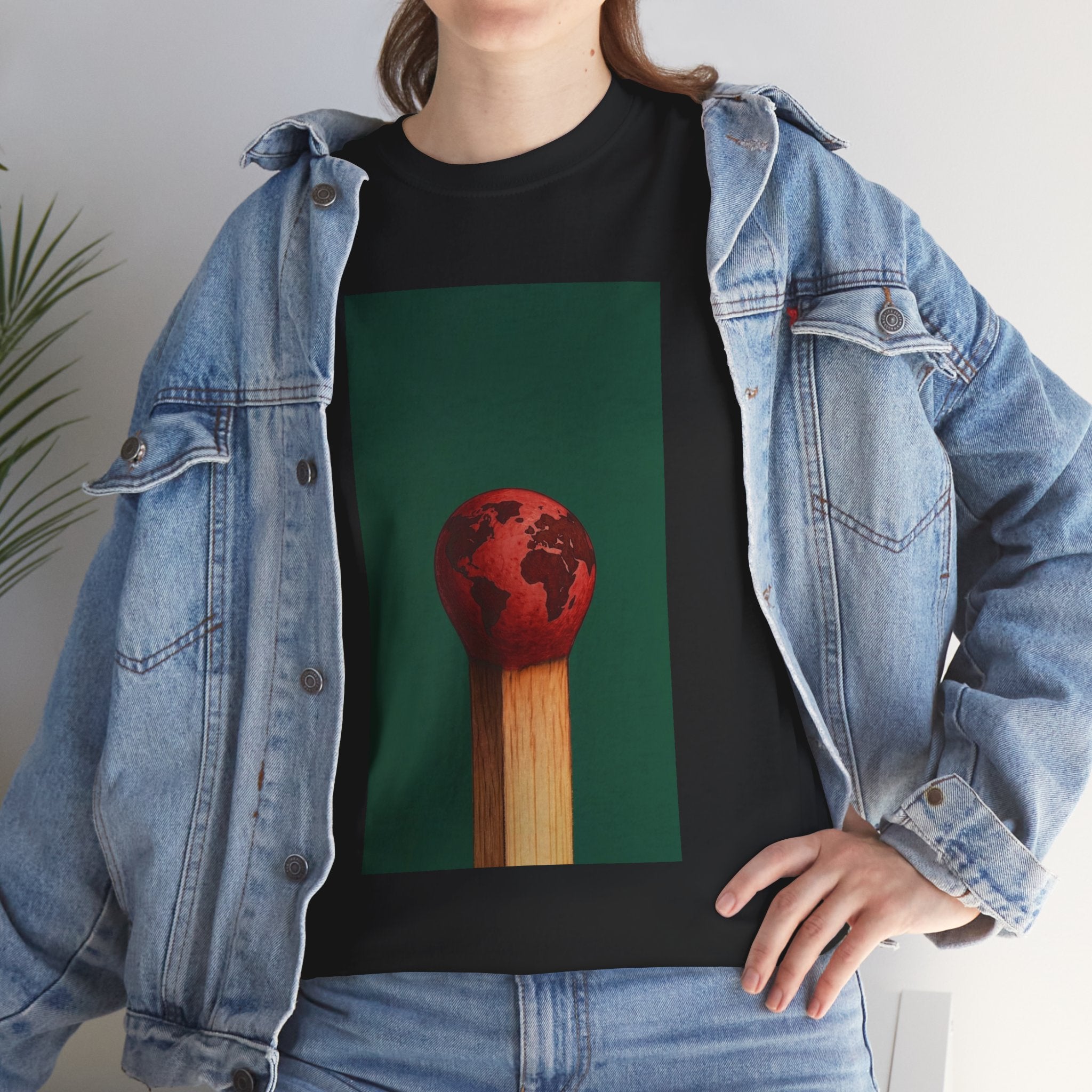 Matchstick Earth — T‑Shirt