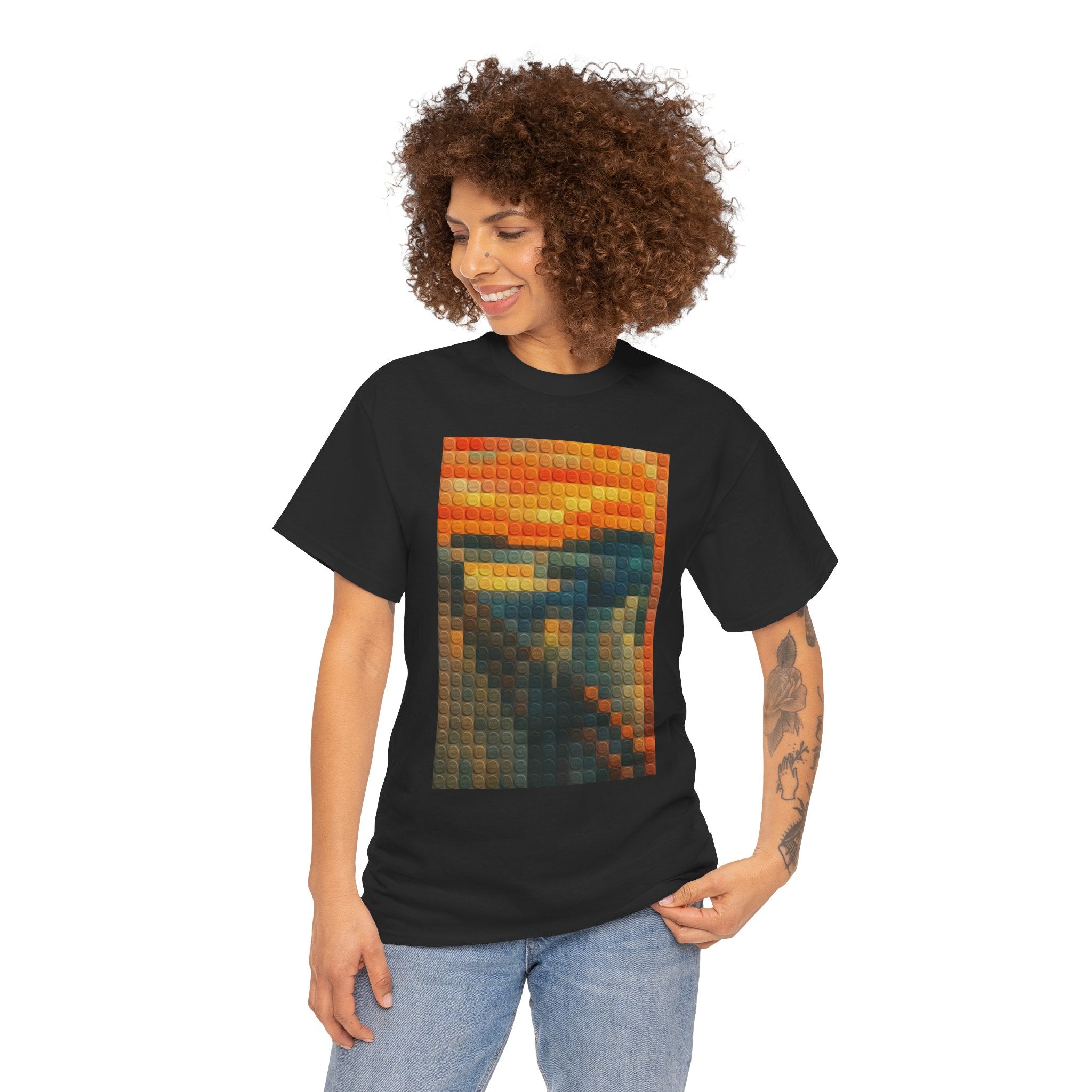 Pixelated Scream — T-Shirt