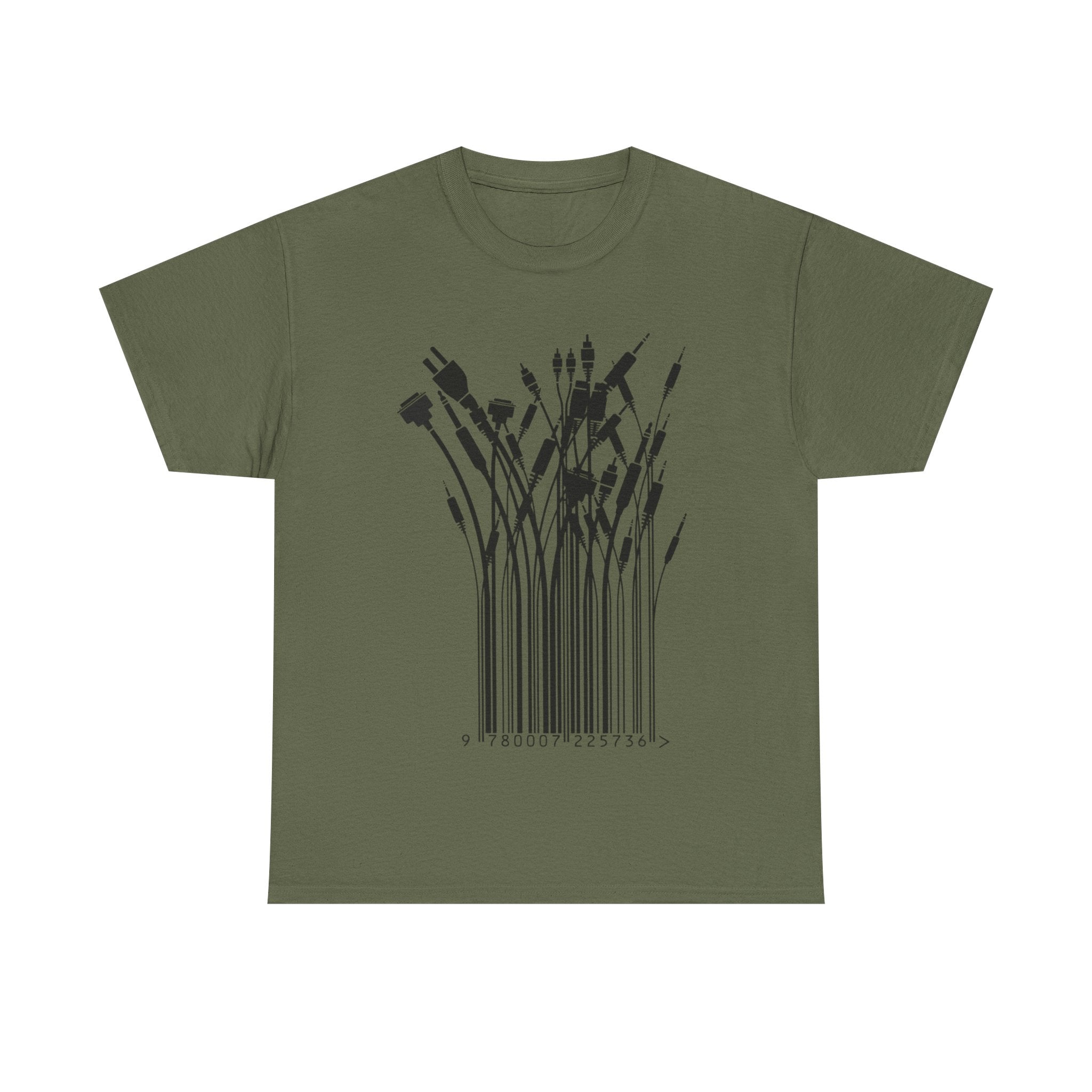 Barcode Wildflowers — T-Shirt