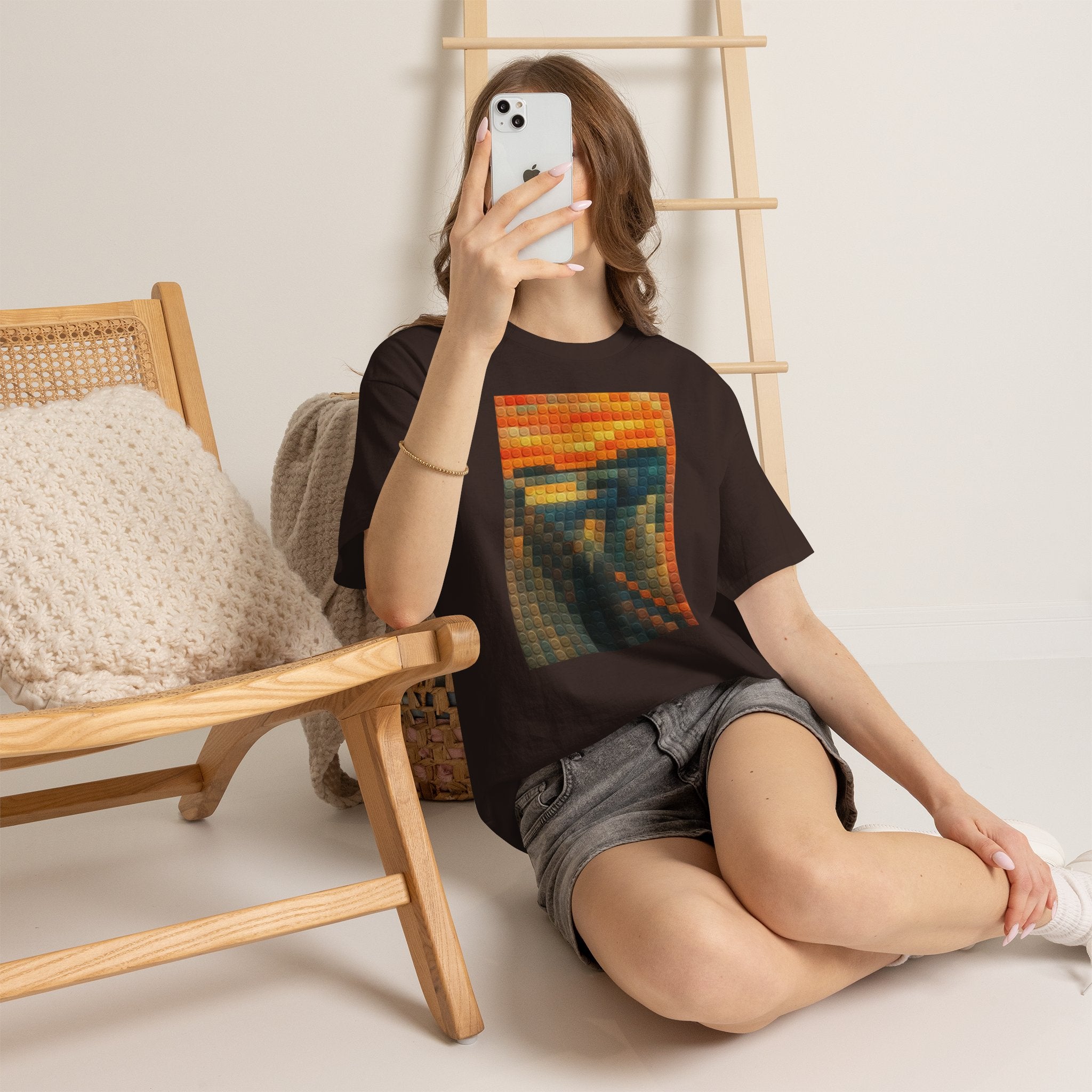 Pixelated Scream — T-Shirt