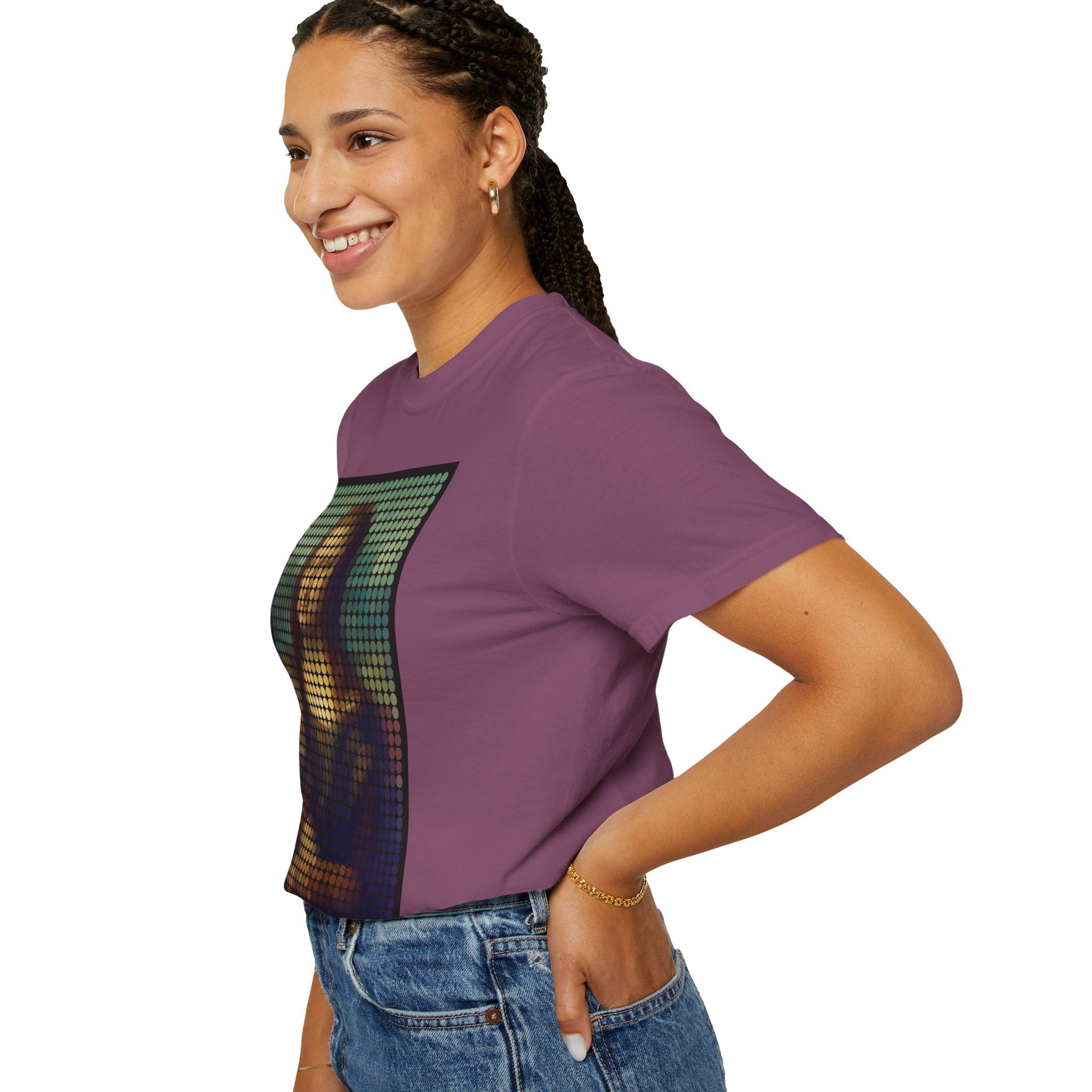 Mona Lisa Pixel Art — T-Shirt