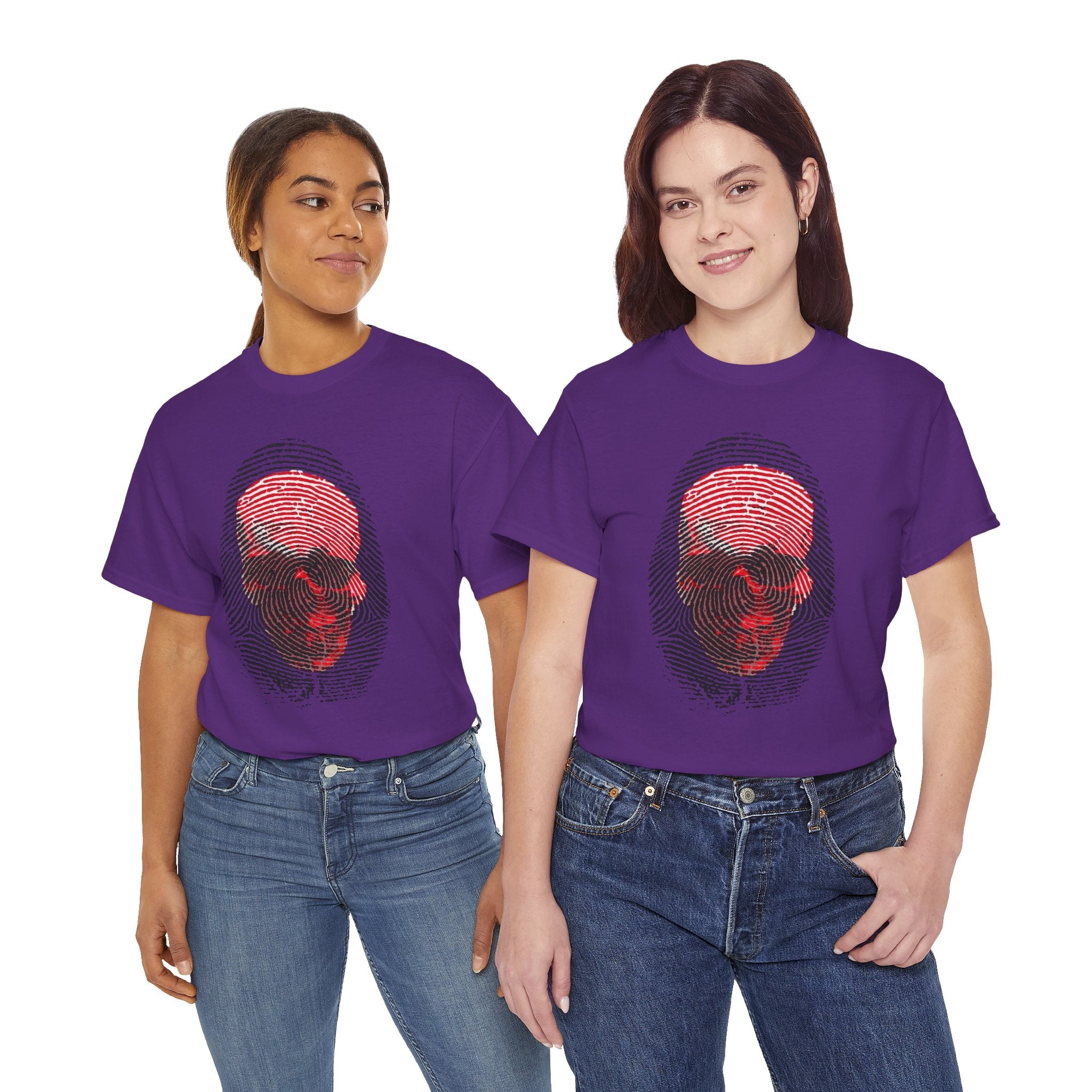 Skull Fingerprint — T-Shirt