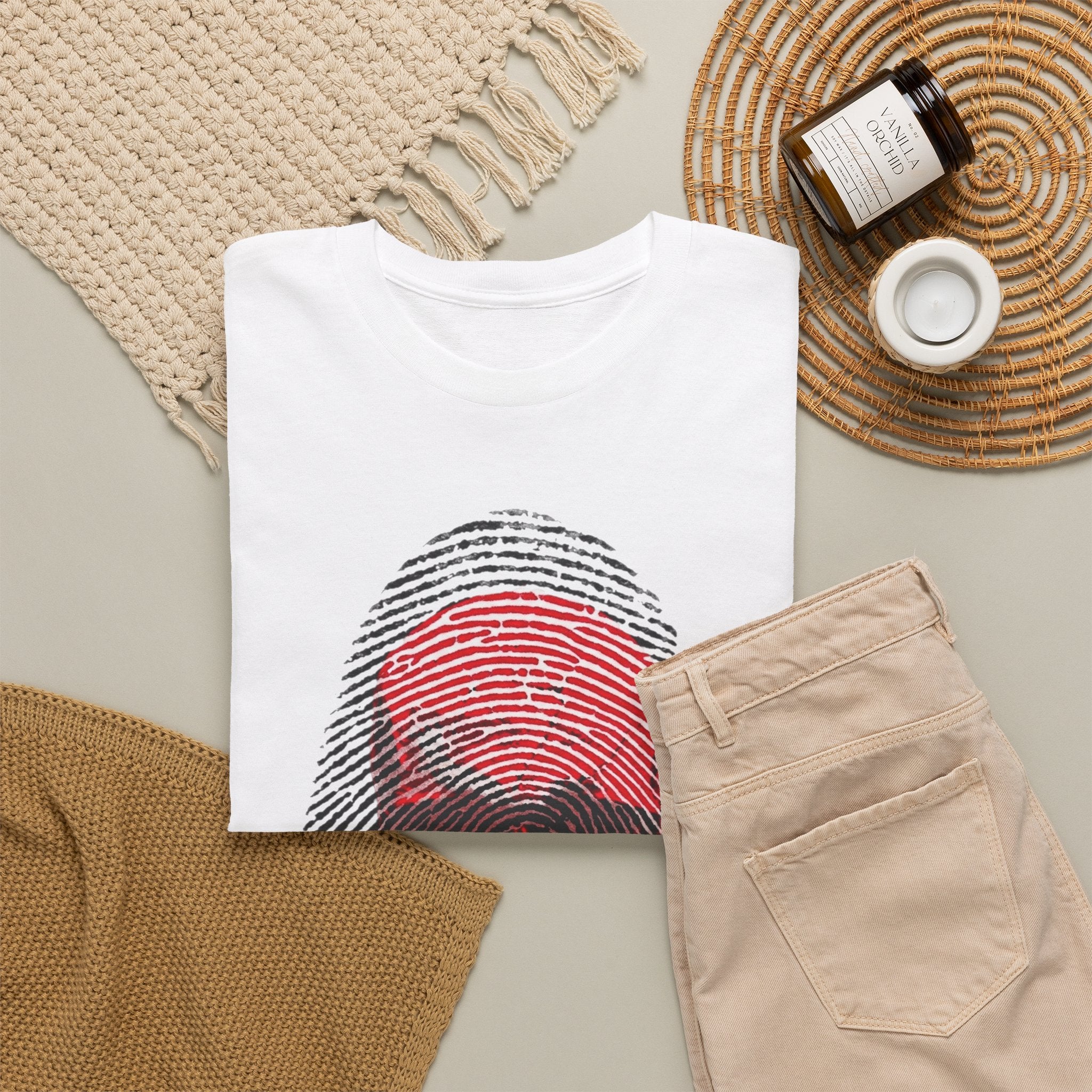 Skull Fingerprint — T-Shirt