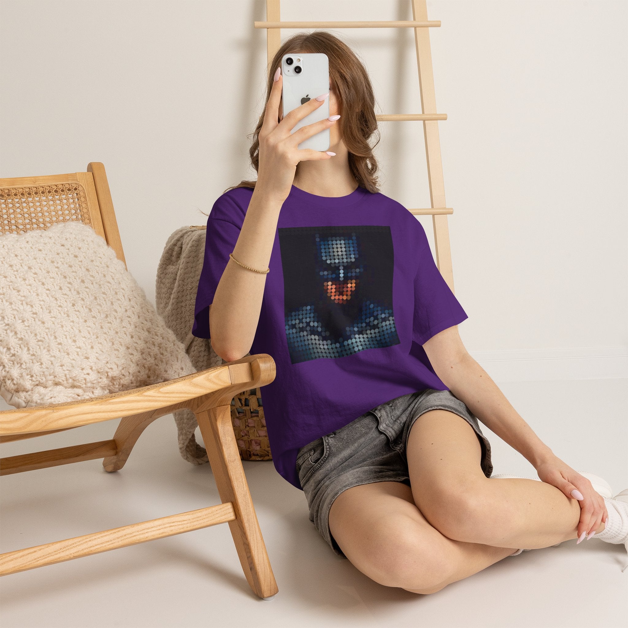 Pixel Art Batman Tee — T-Shirt