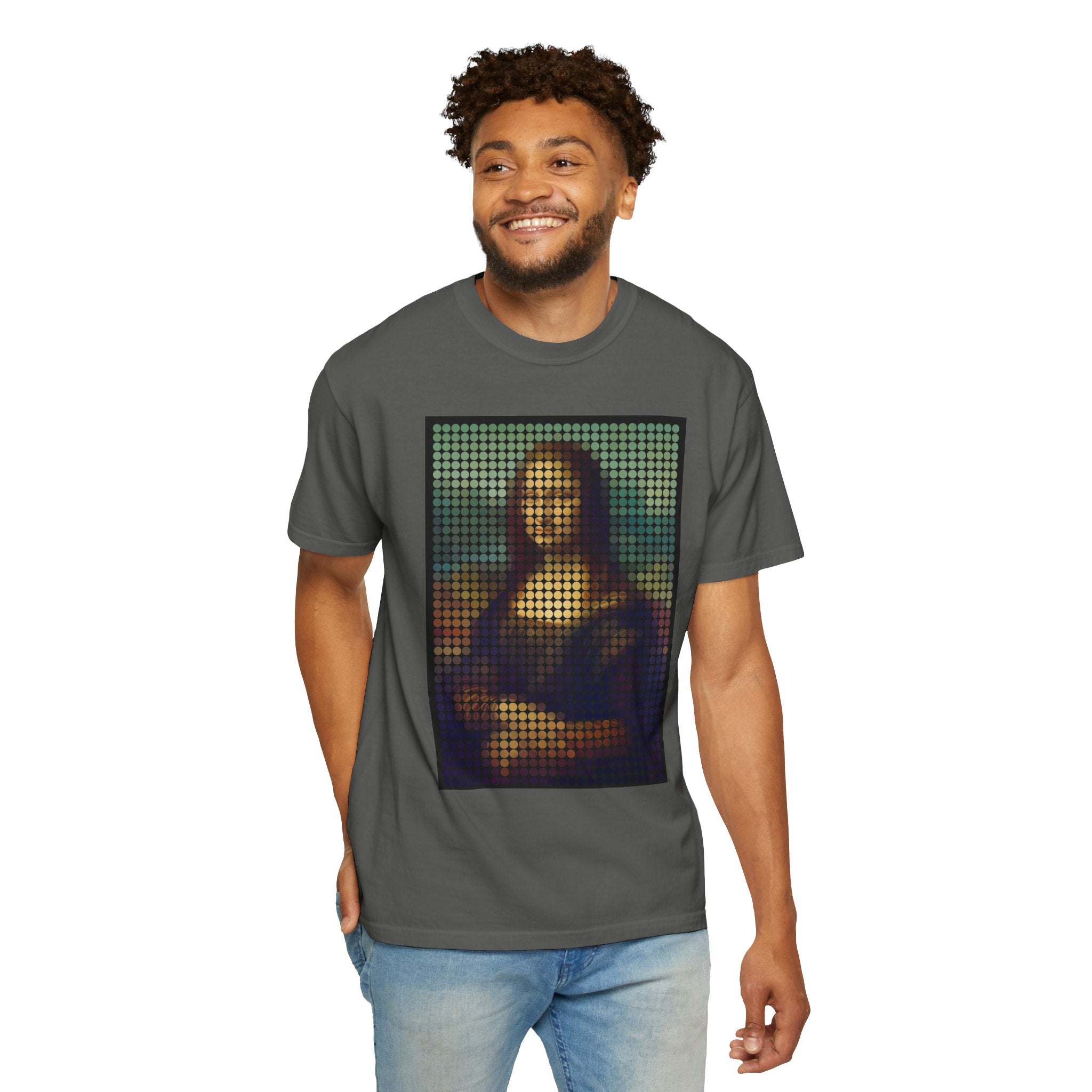 Mona Lisa Pixel Art — T-Shirt