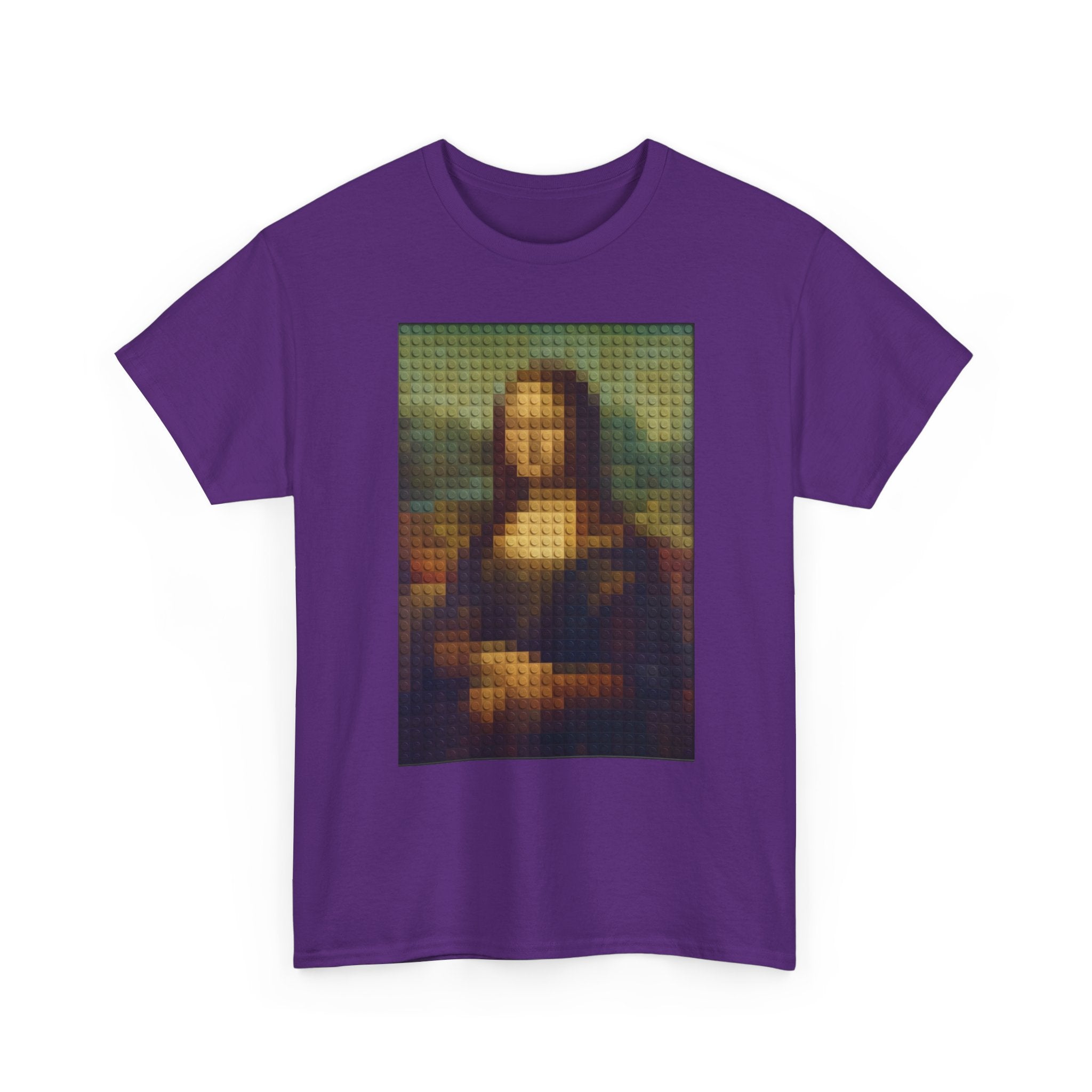 Pixelated Mona Lisa - T‑Shirt