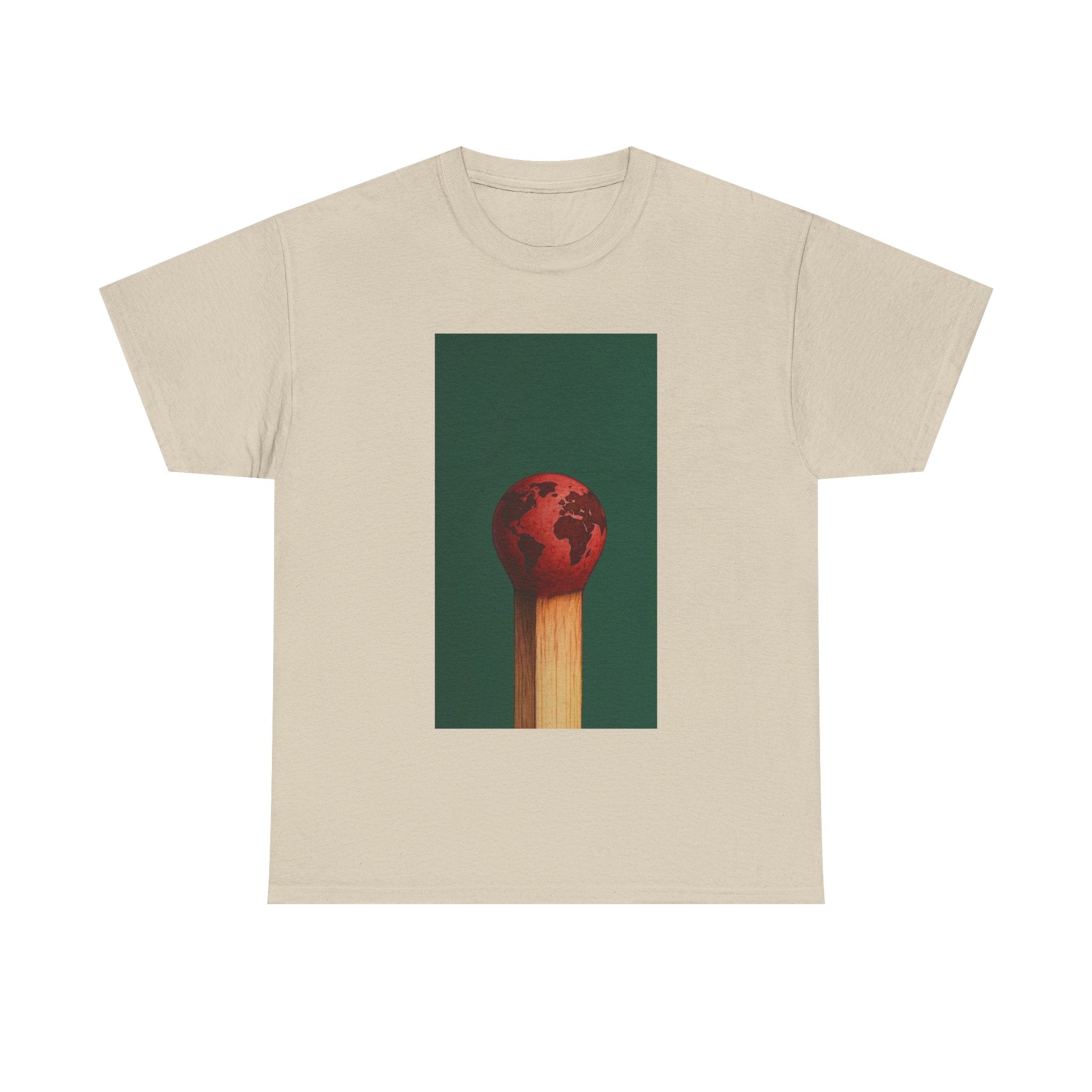 Matchstick Earth — T‑Shirt