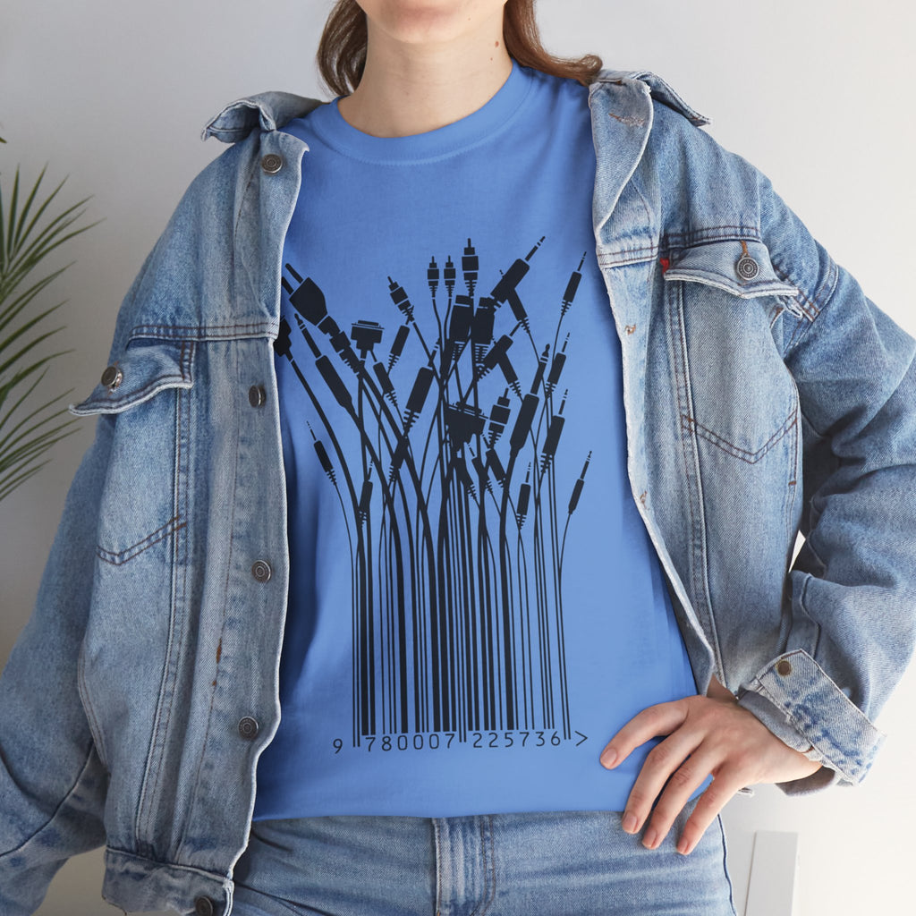 Barcode Wildflowers — T-Shirt