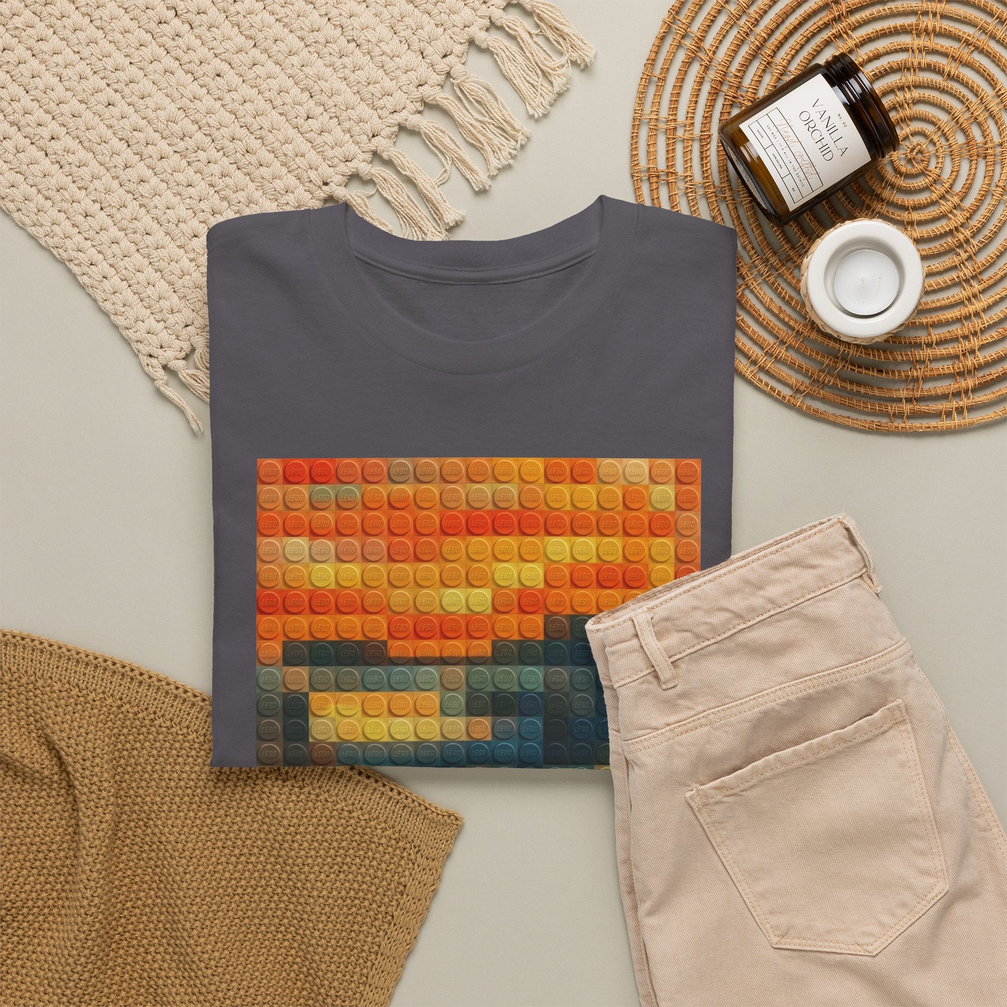 Pixelated Scream — T-Shirt