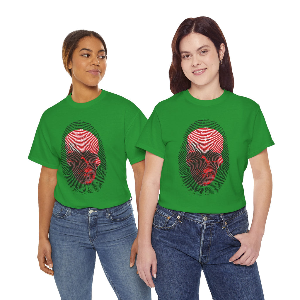 Skull Fingerprint — T-Shirt