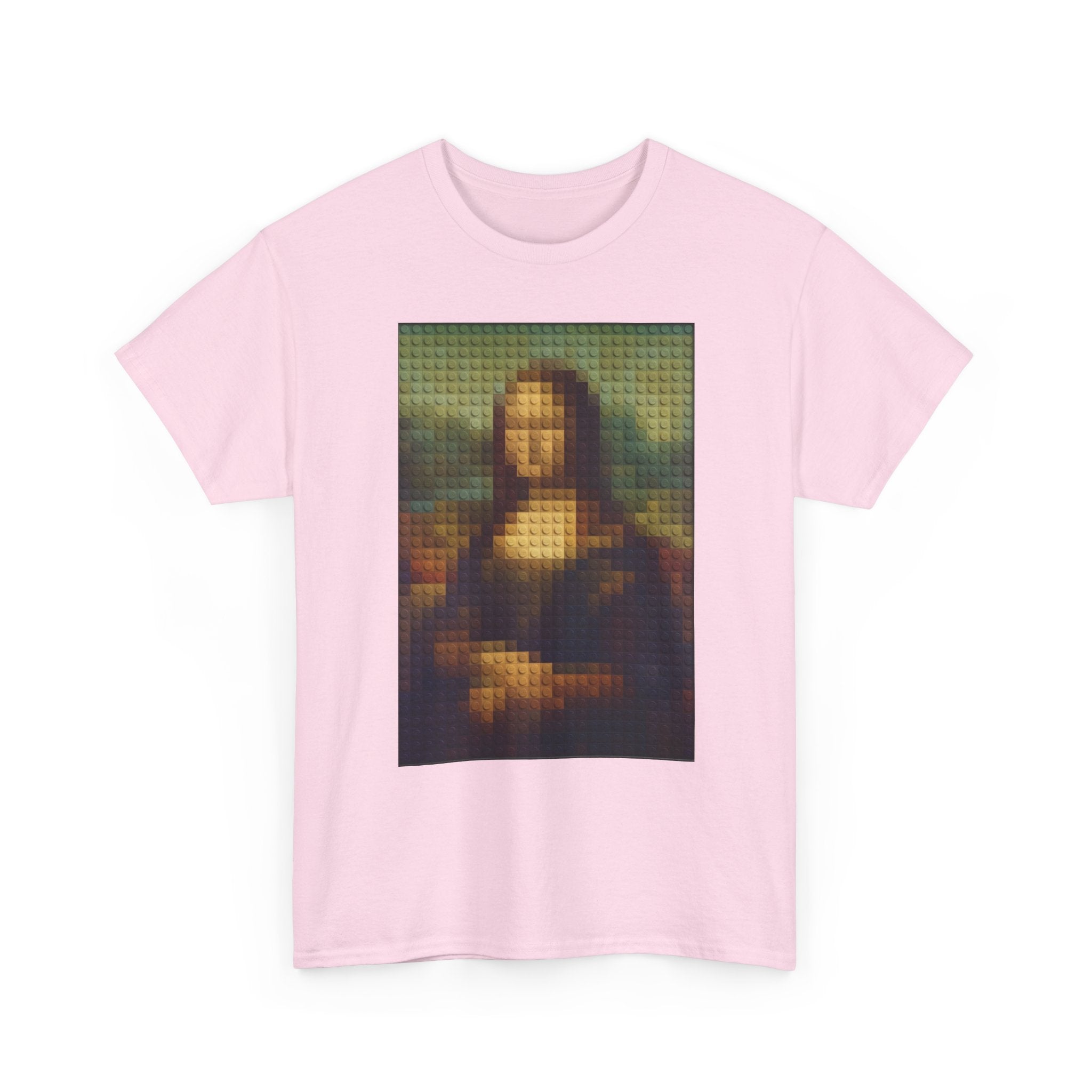 Pixelated Mona Lisa - T‑Shirt