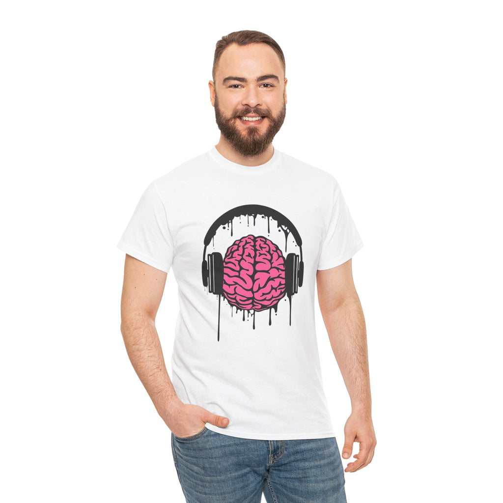 Music Lover Dripping Brain — T-Shirt