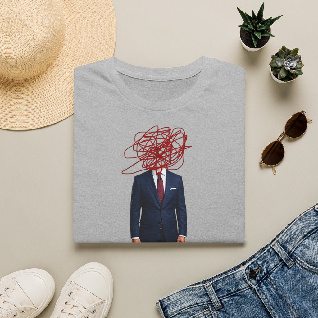 Anxious Businessman T-Shirt – Funny Office Humor Graphic Tee