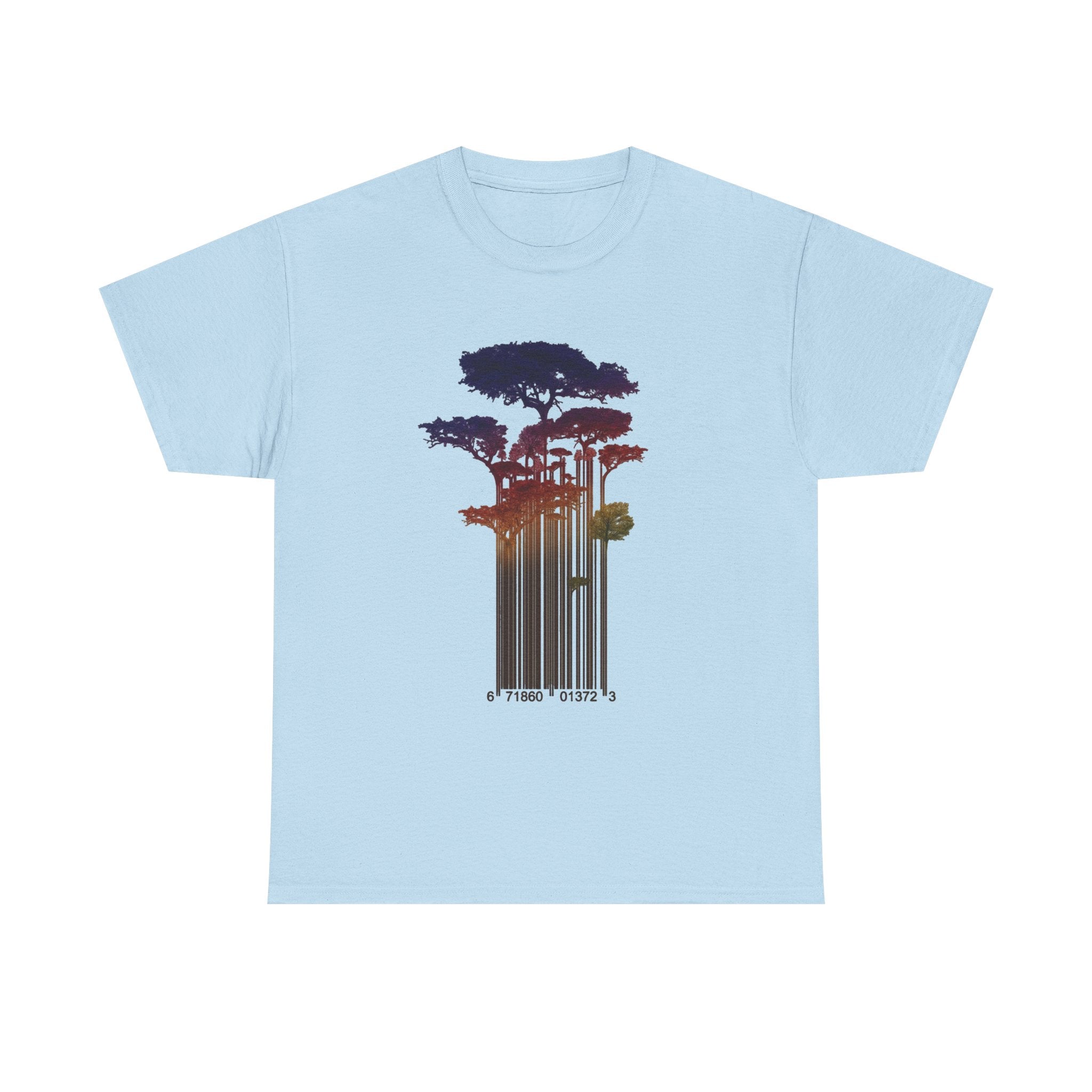 Barcode Forest T‑Shirt