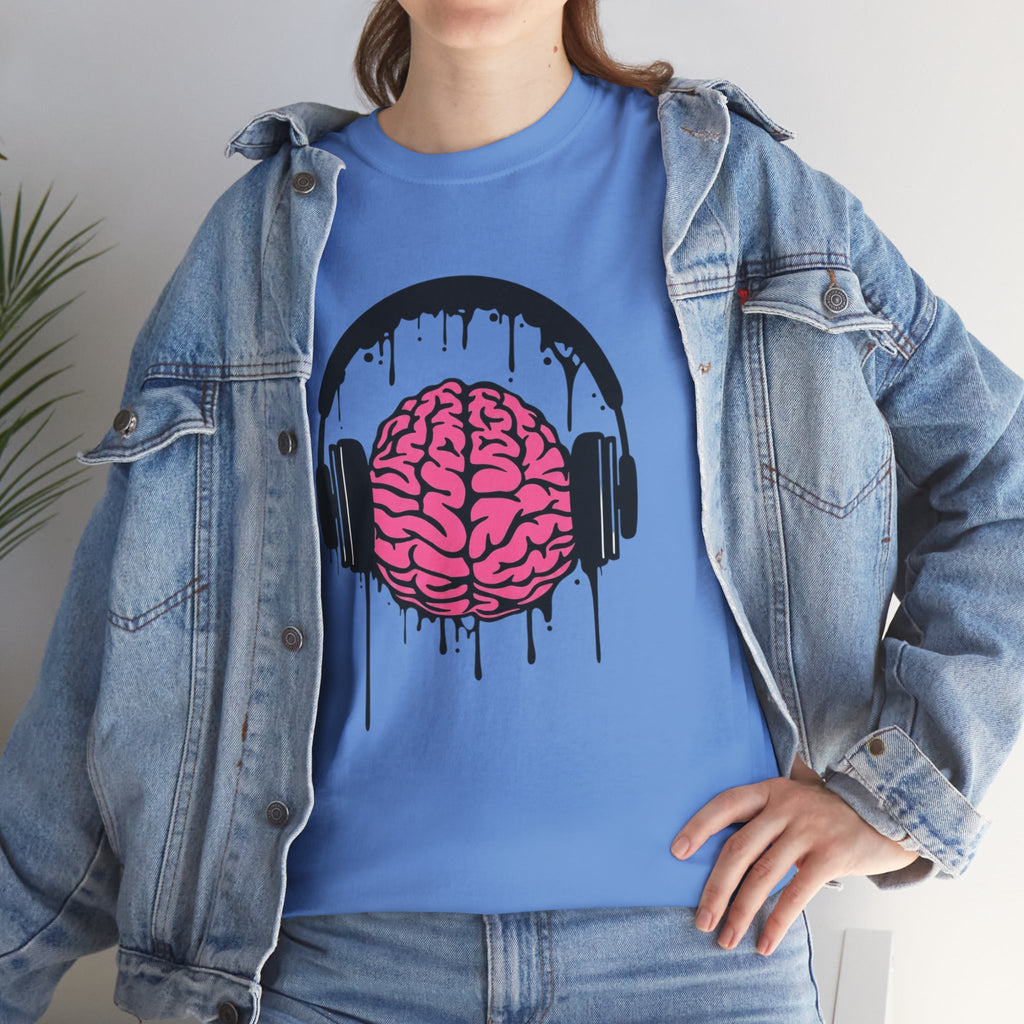 Music Lover Dripping Brain — T-Shirt